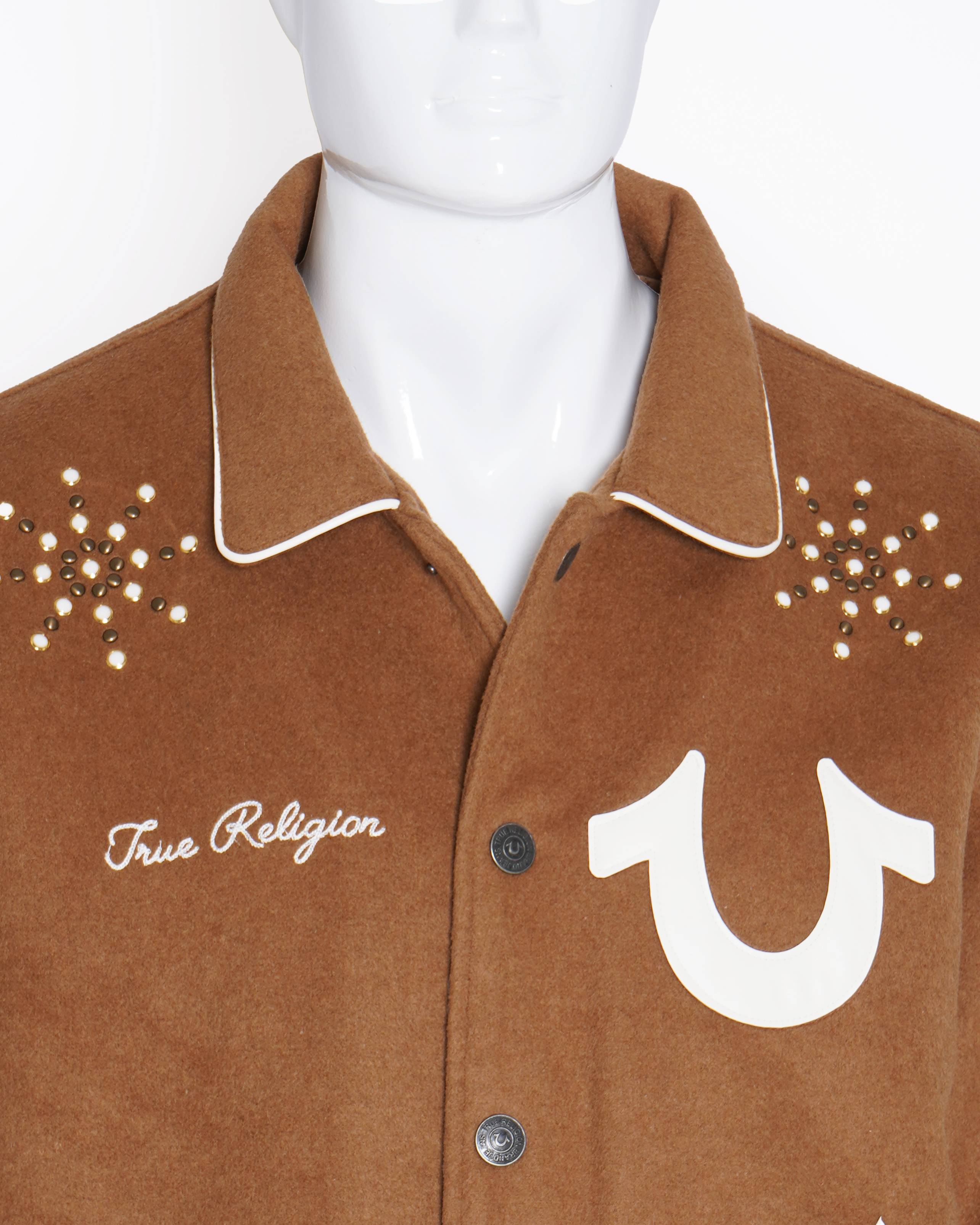 True religion 
Varsity jacket (Unisex)