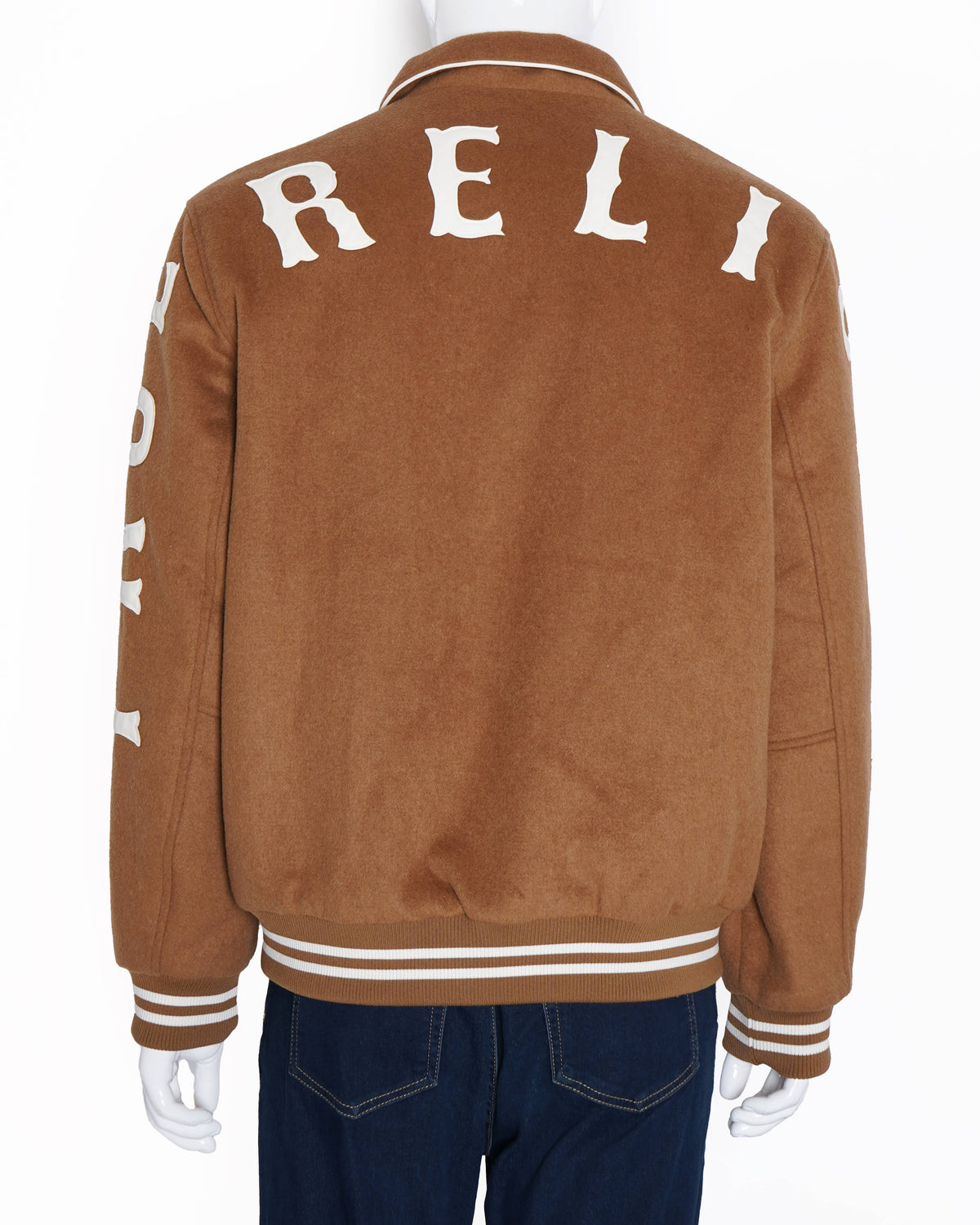 True religion 
Varsity jacket (Unisex)