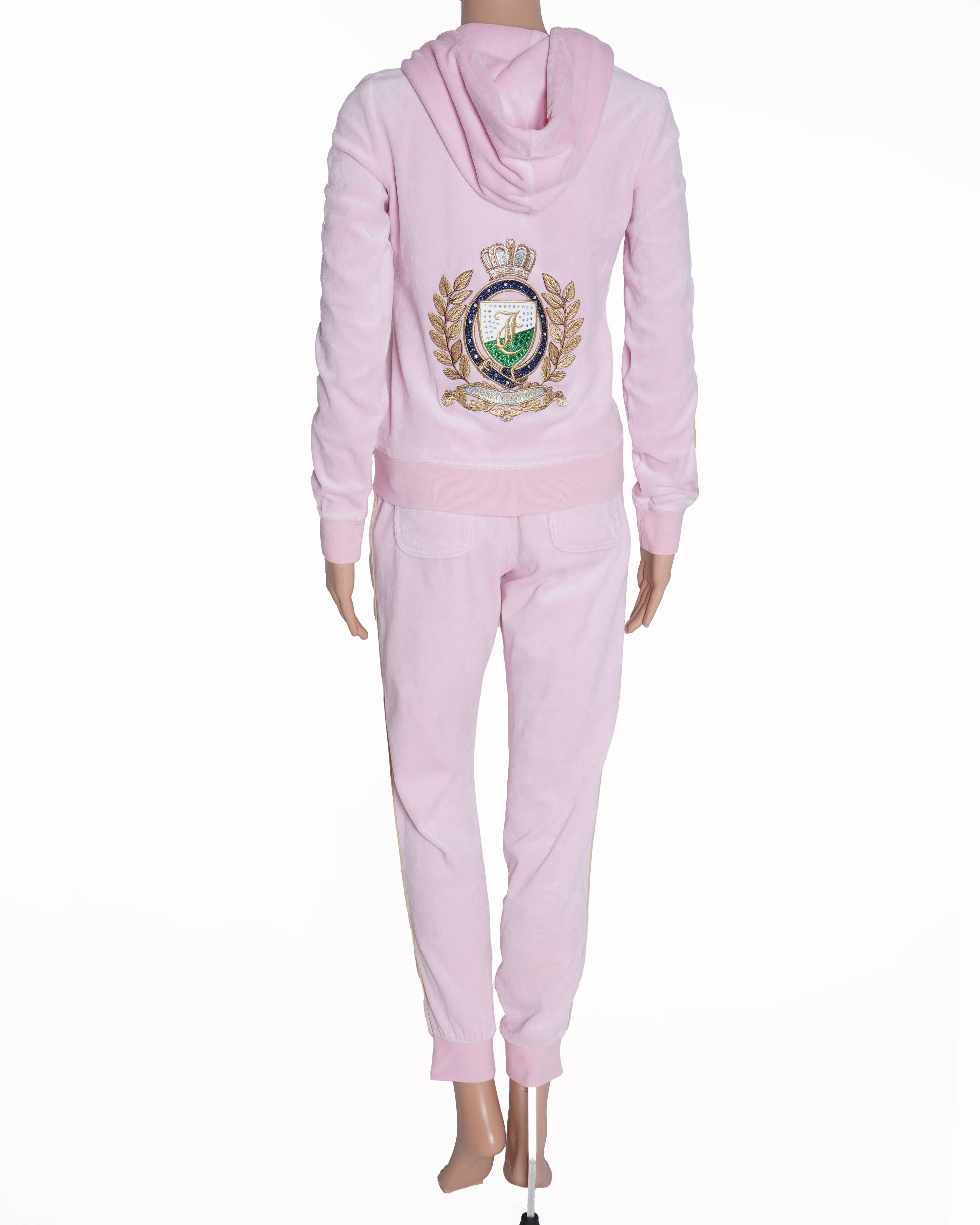 Juicy Couture Joggers Set In Pink
