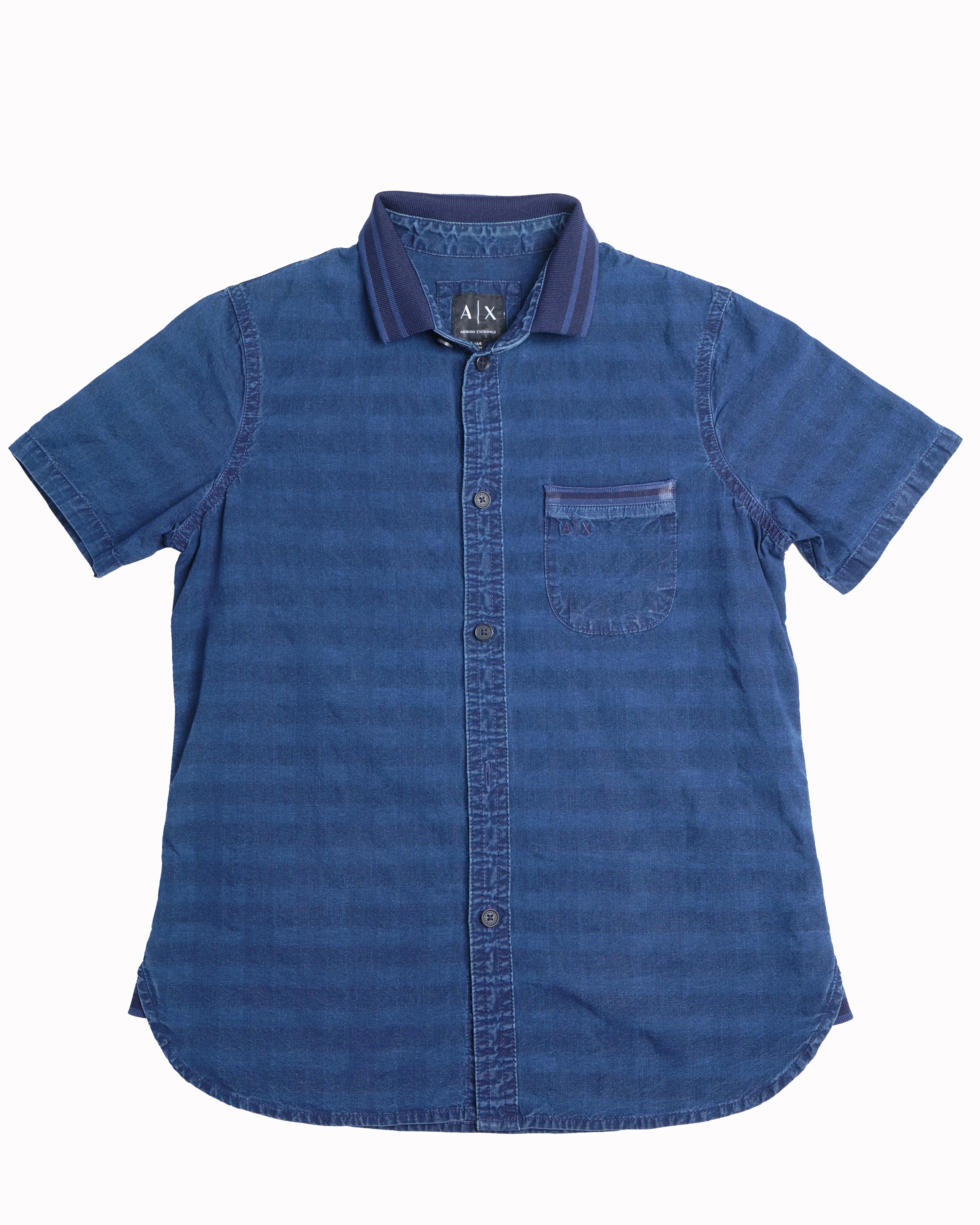 Armani exchange kids button down shirt