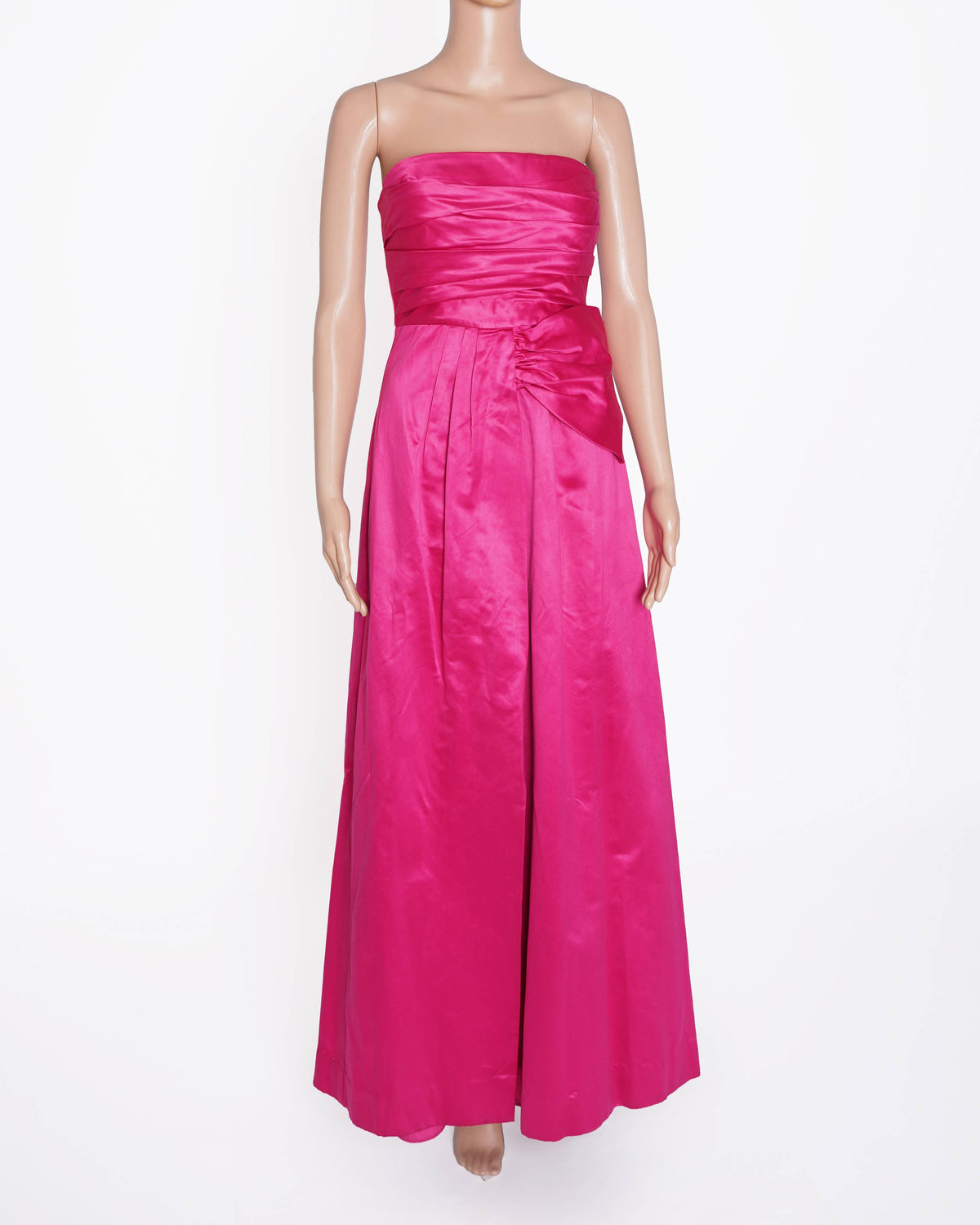 BCBG Pink strapless dress