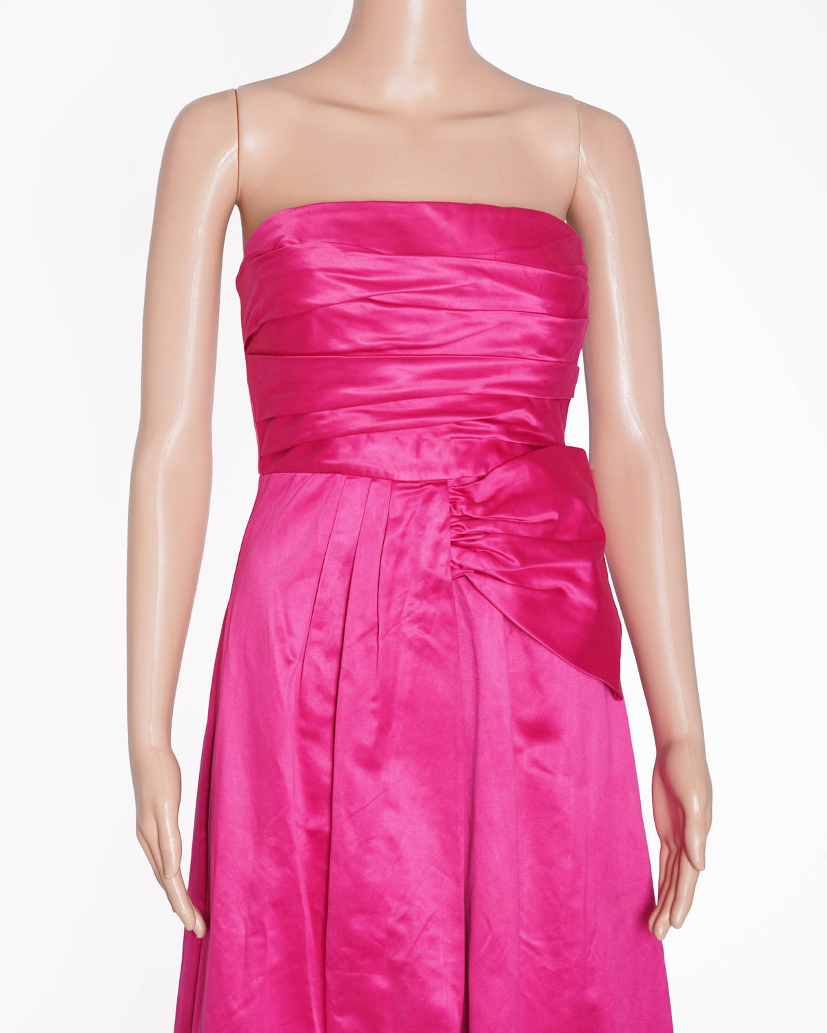 BCBG Pink strapless dress