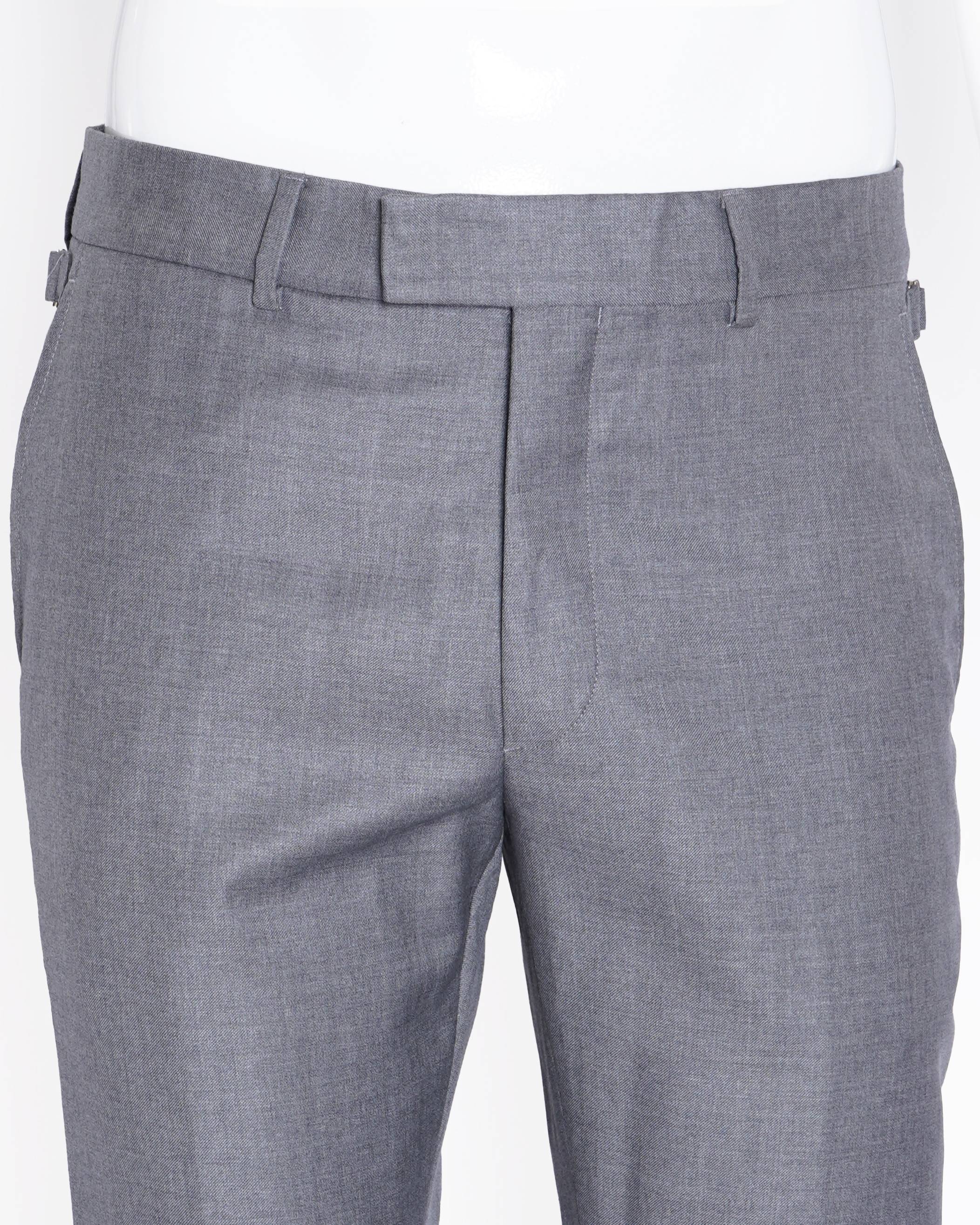 Louis Vuitton Men's Formal Pants In Grey