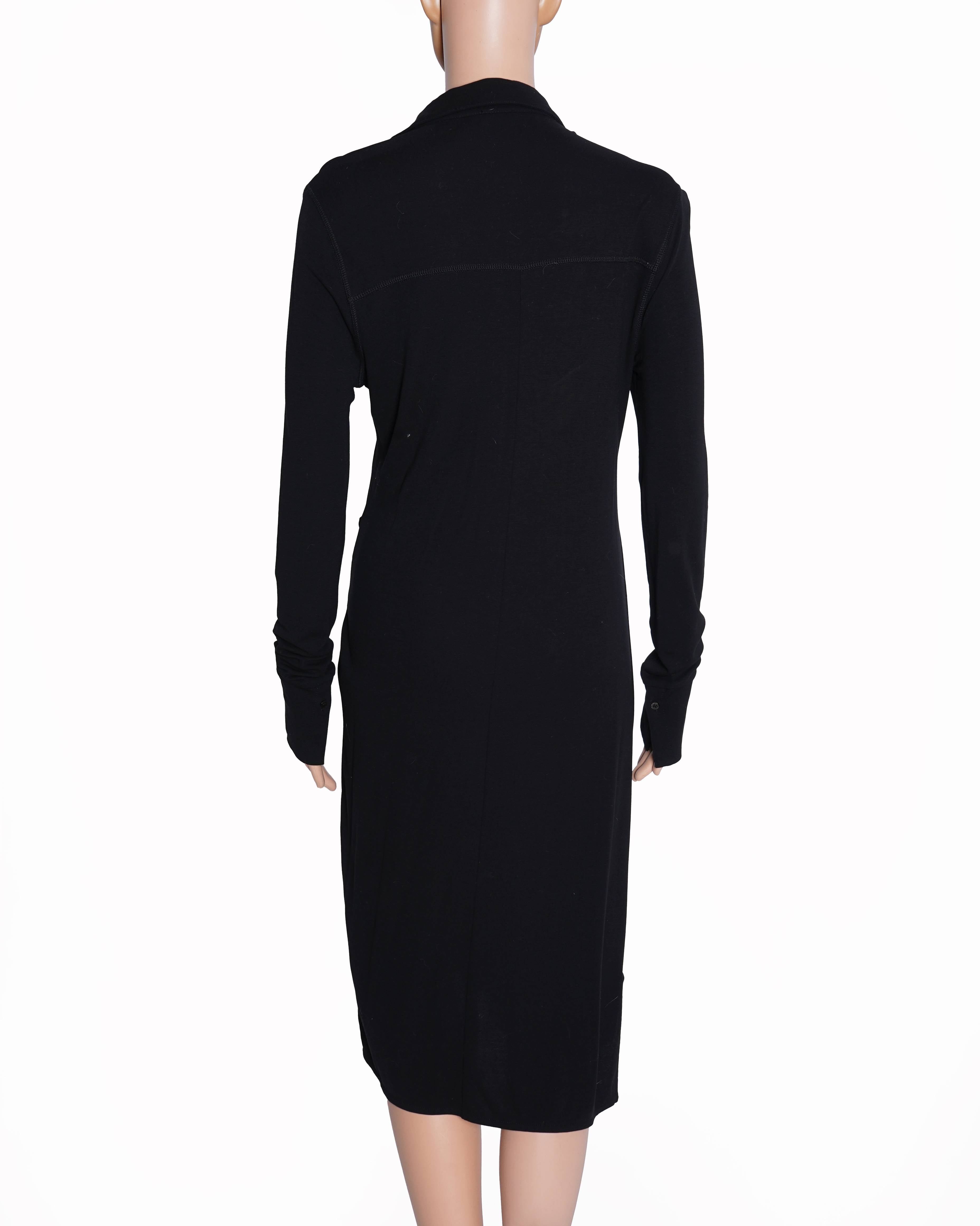 Hugo Boss 
Stretch-jersey dress with knotted waist detail
