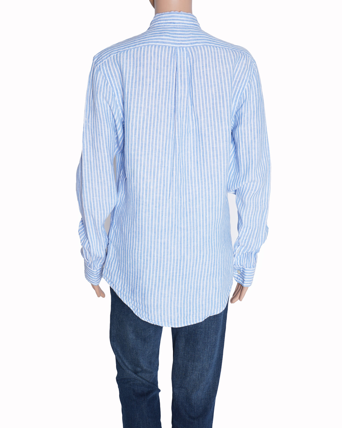 Ralph Lauren Blue/White Stripped shirt