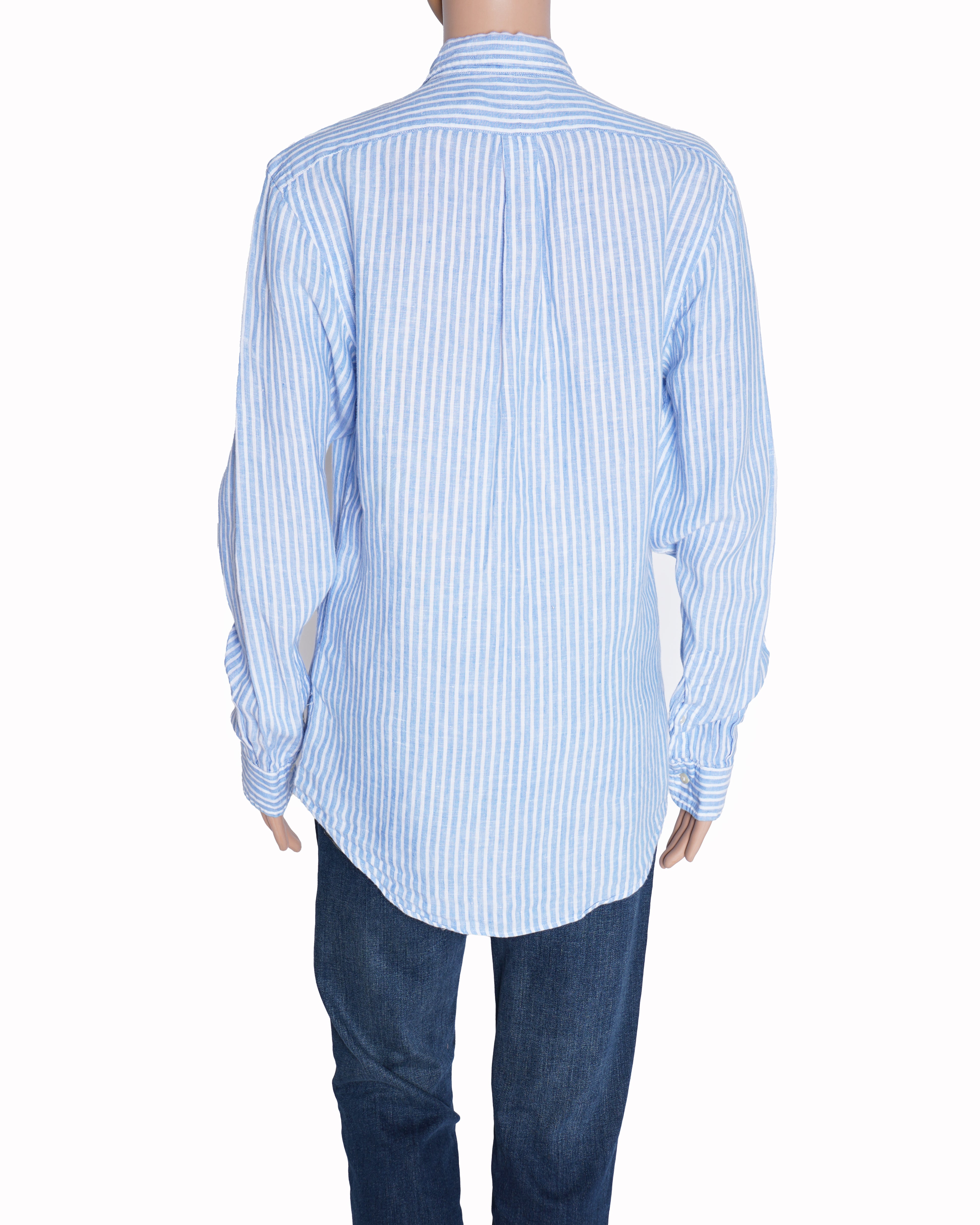 Ralph Lauren Blue/White Stripped shirt