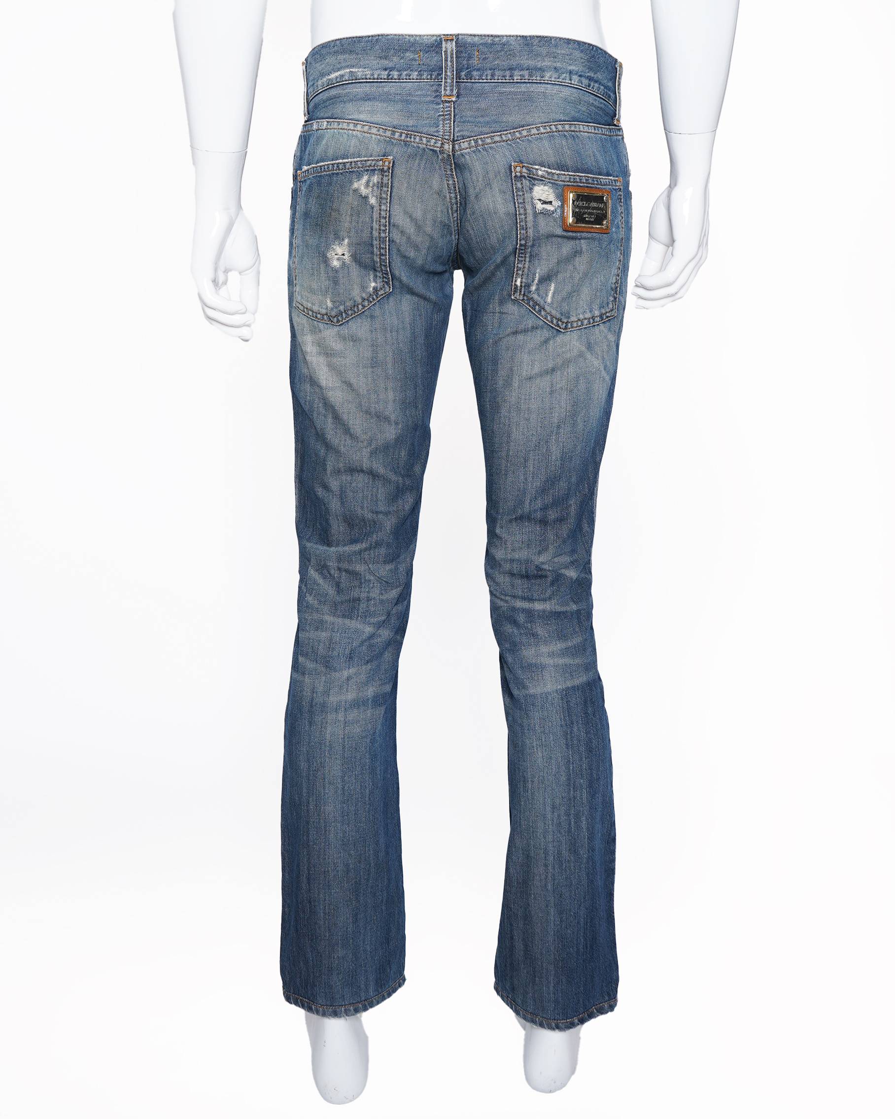 Dolce & Gabbana 
Distressed Jeans