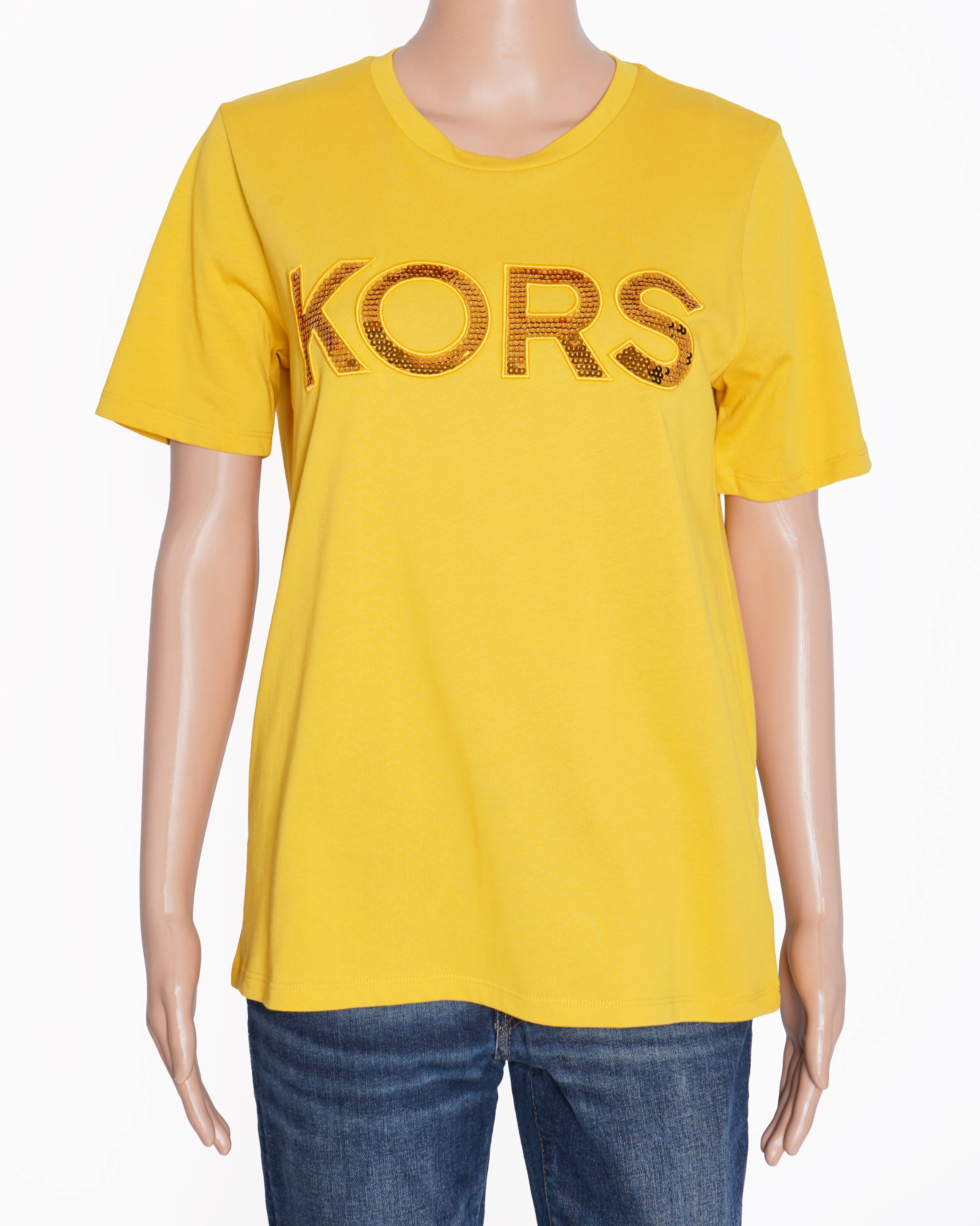 New Michael Kors Tshirt in Yellow