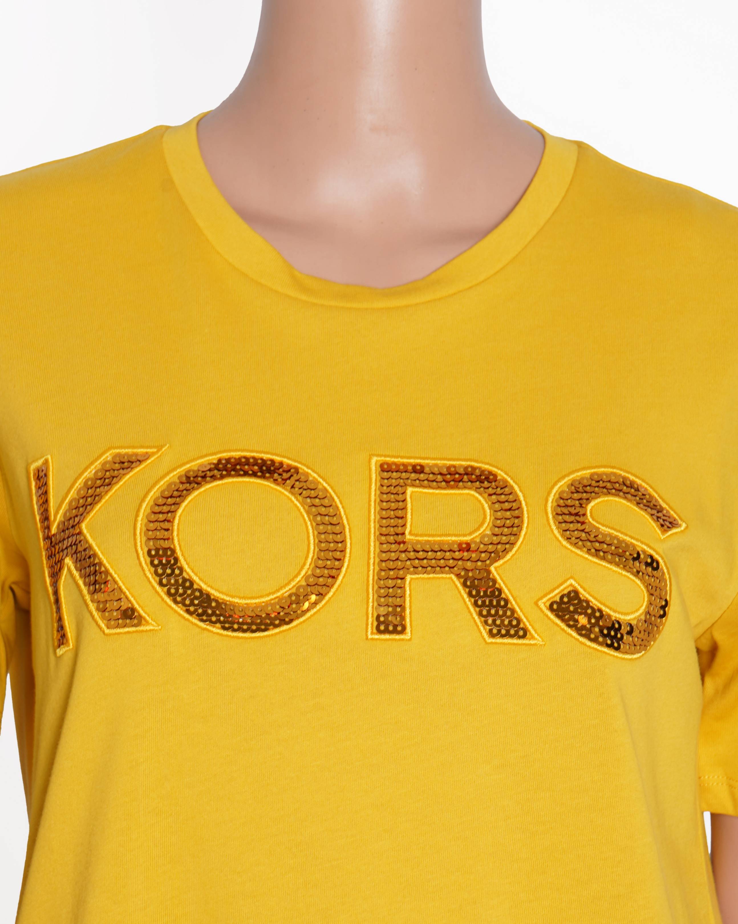 New Michael Kors Tshirt in Yellow