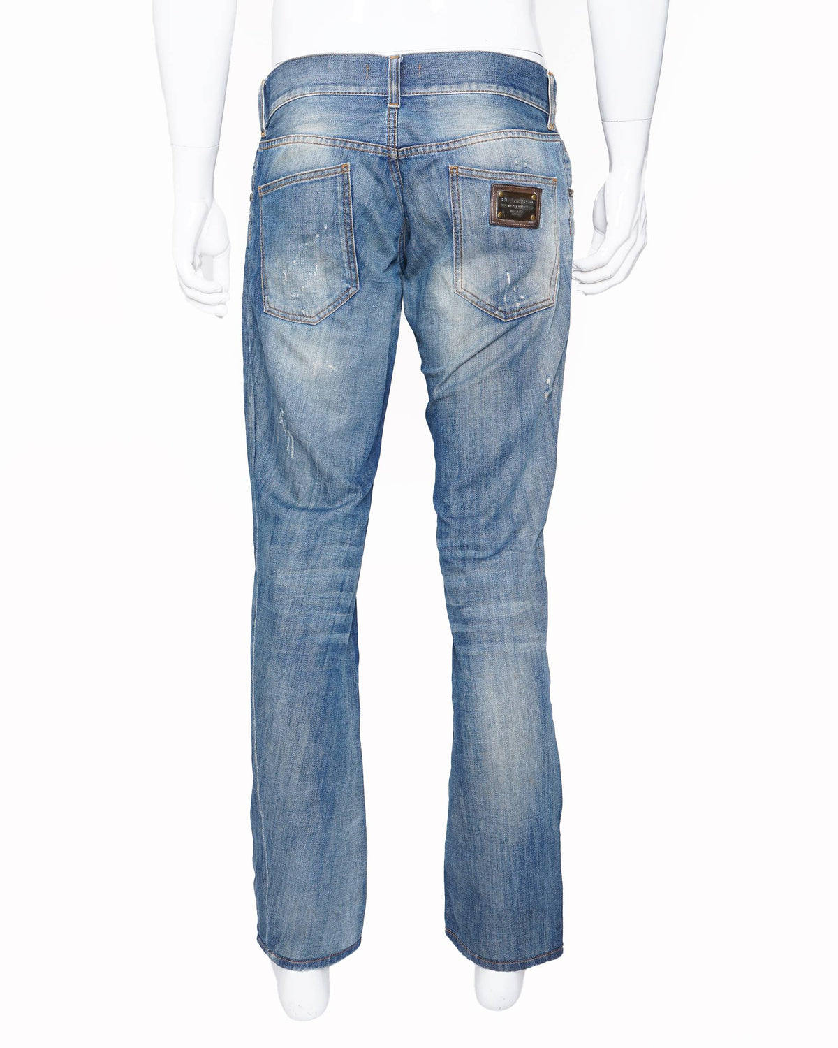 Dolce & Gabbana Distressed Jeans in Blue