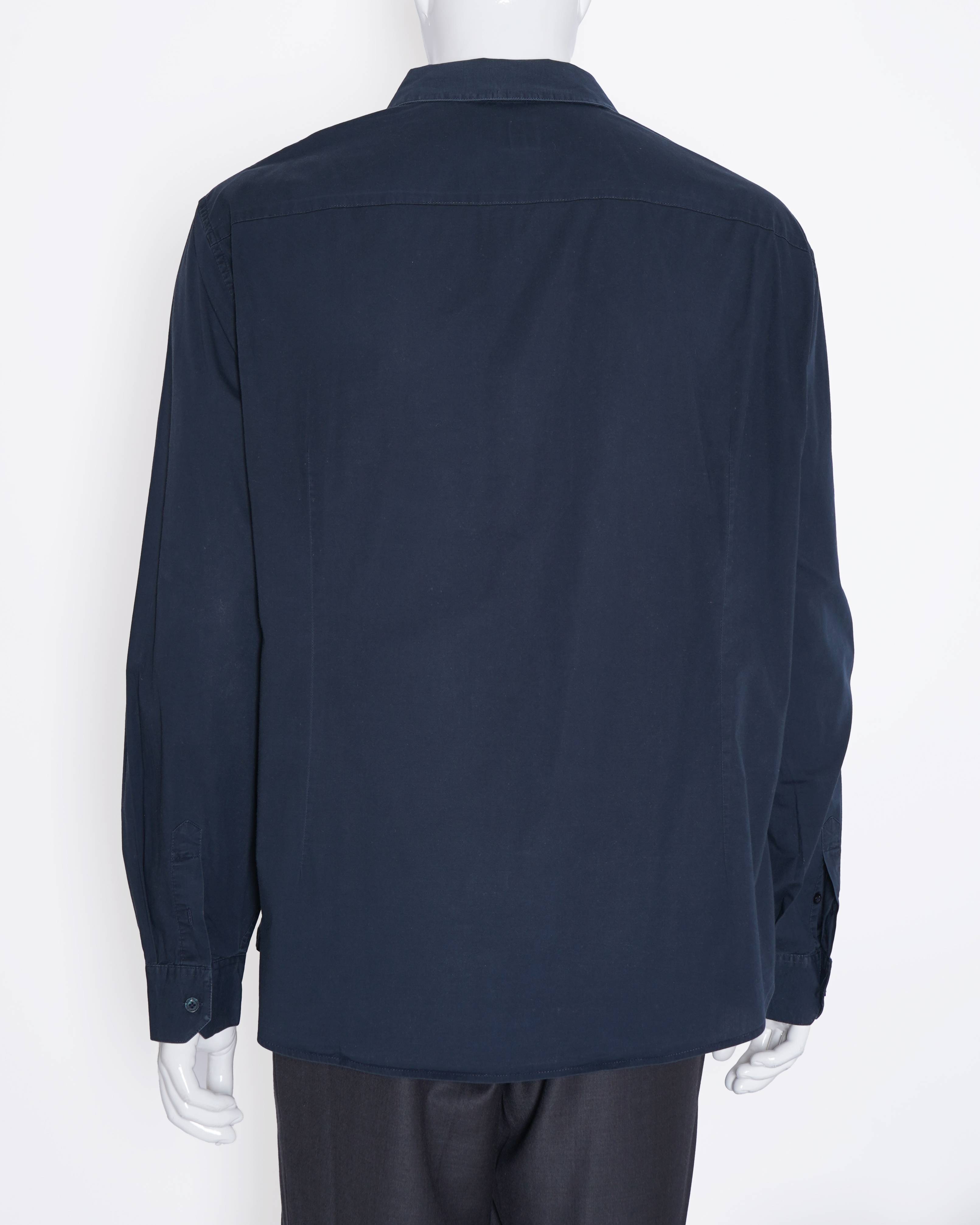 Armani Exchange Shirt In Blue