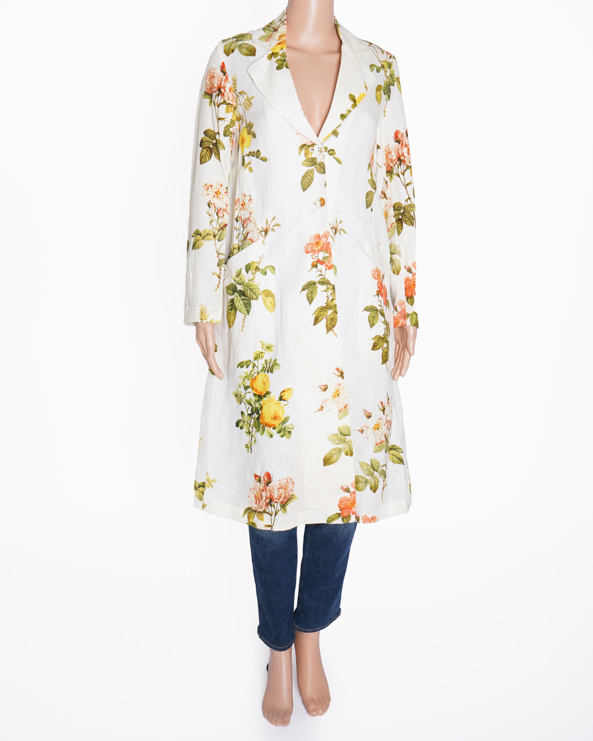 Payal Pratap Floral Printed Jacket Dress