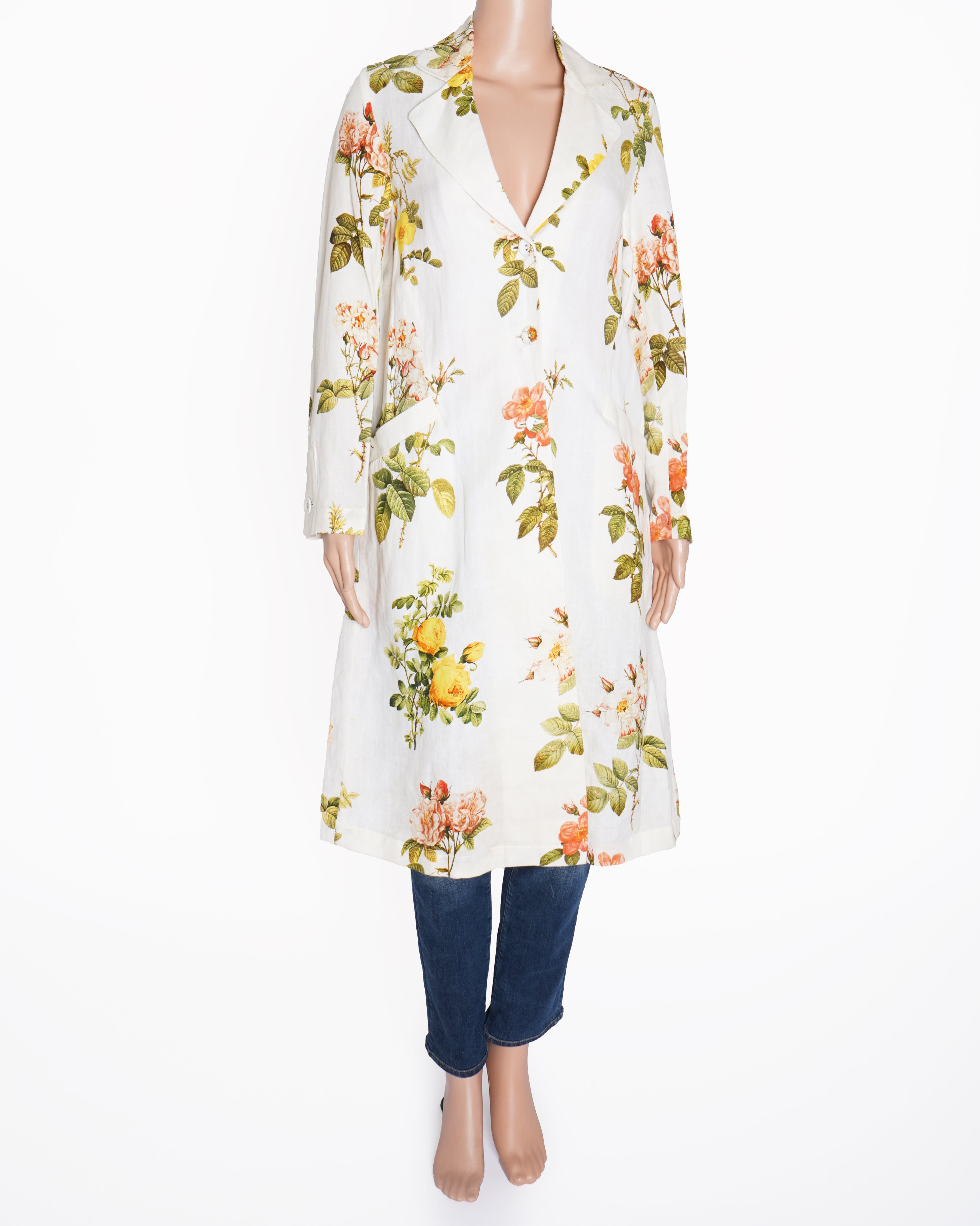 Payal Pratap Floral Printed Jacket Dress