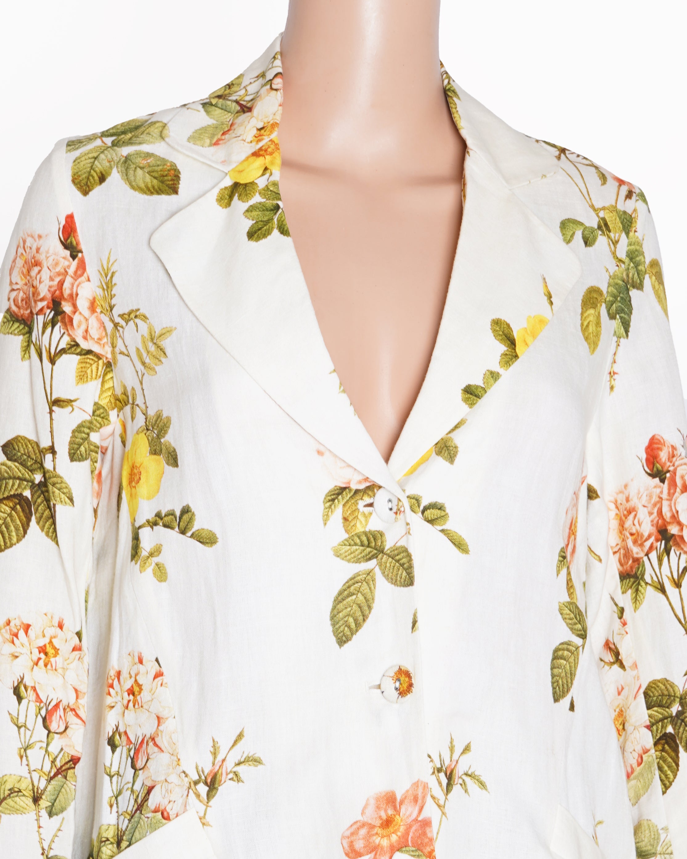 Payal Pratap Floral Printed Jacket Dress