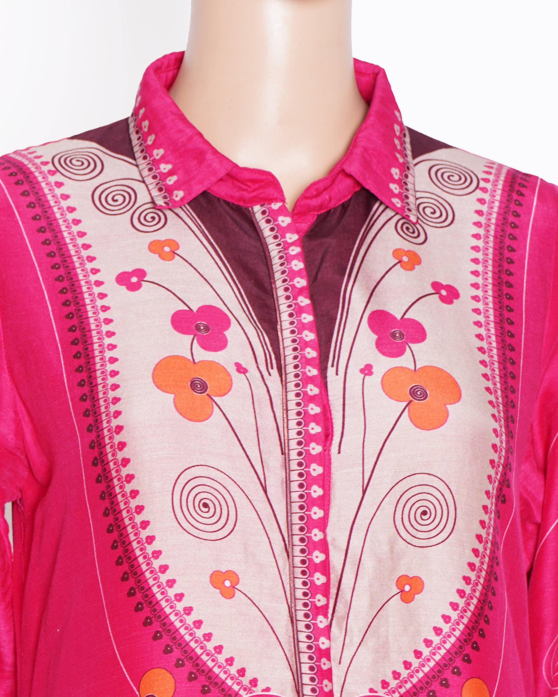 AMPM fuschia printed tunic