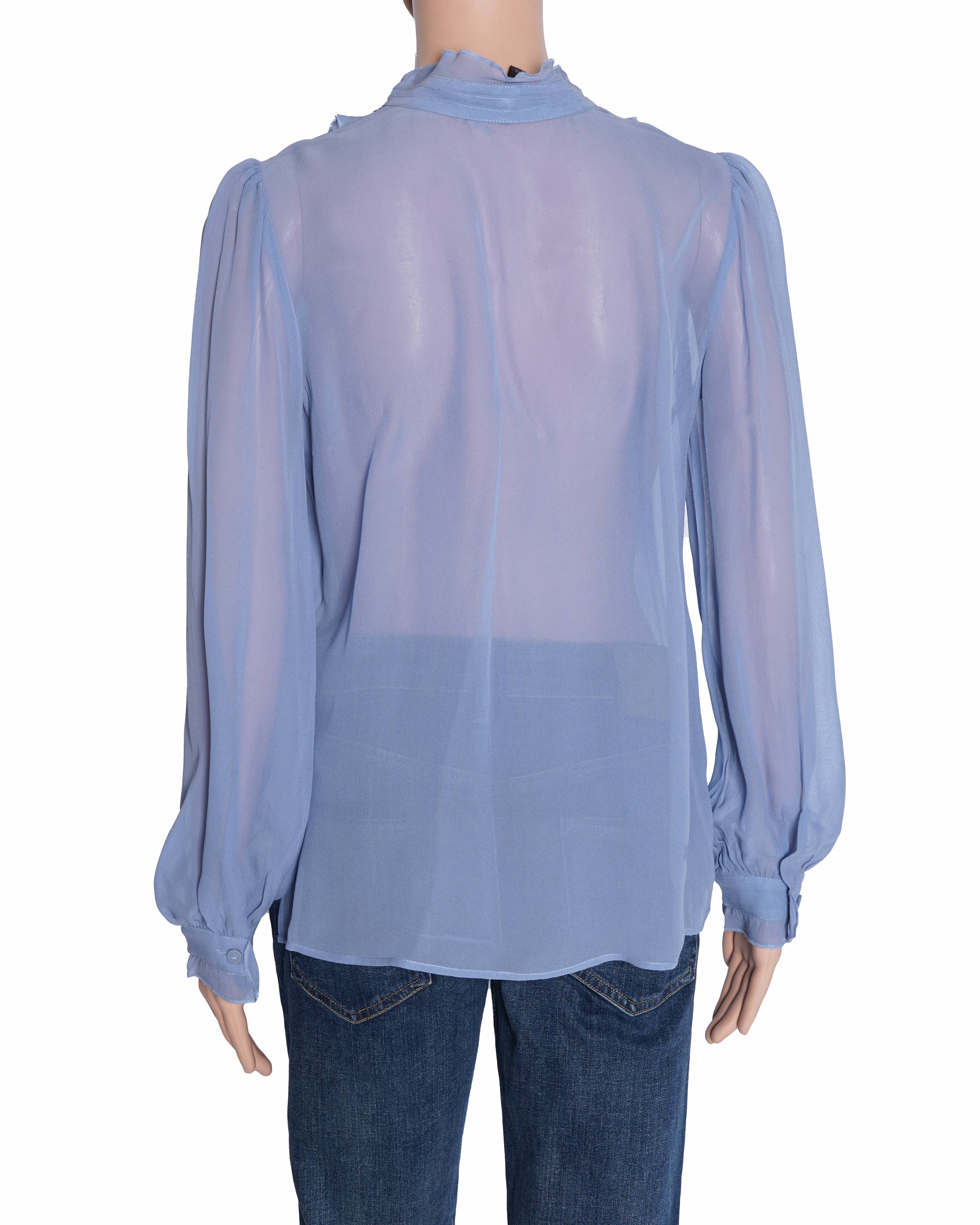 BCBGMaxAzria Light Blue top