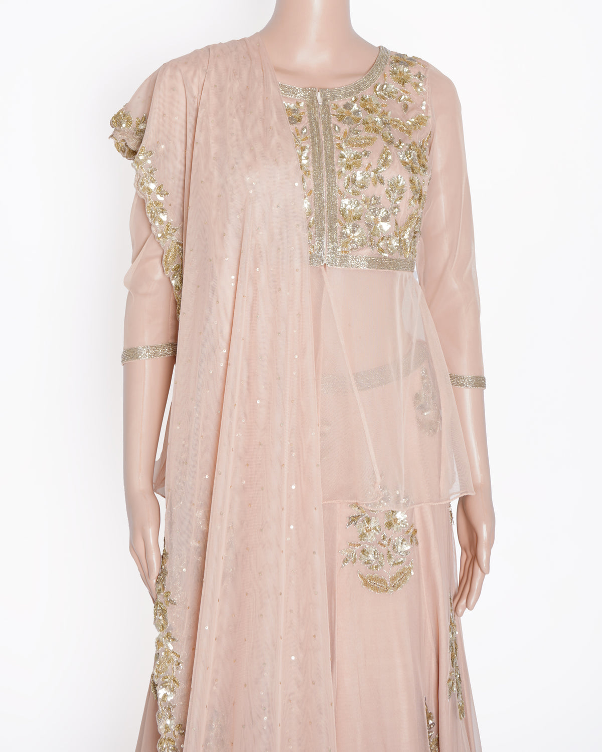 Malasa Lehenga set In Peach