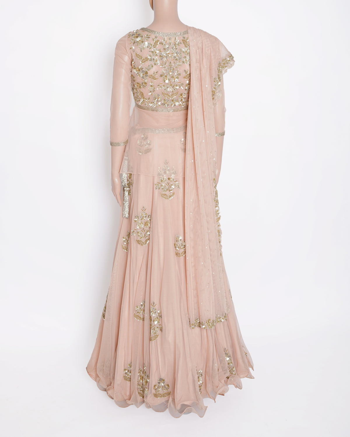Malasa Lehenga set In Peach