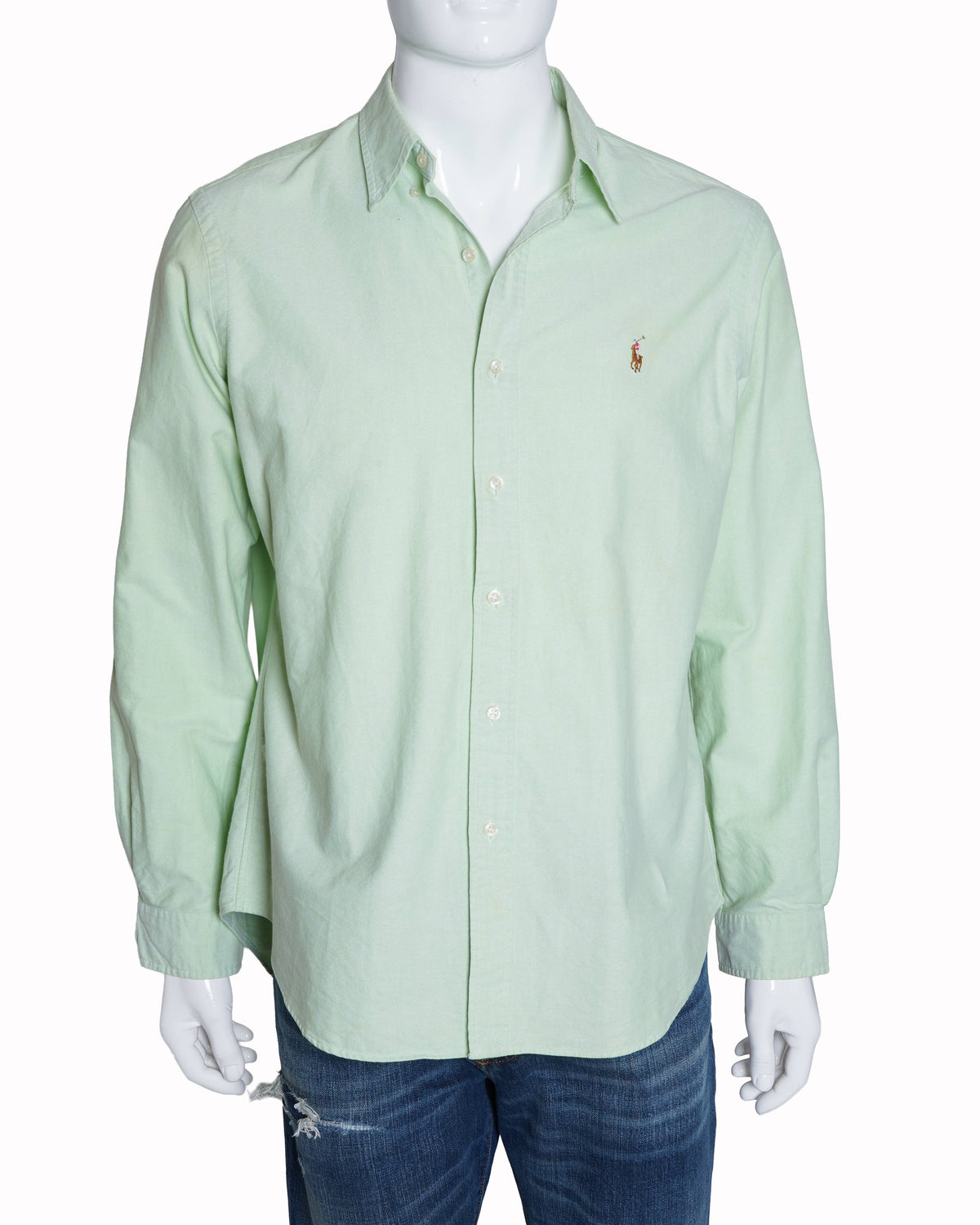 Ralph Lauren Light Green Full Sleeve Men’s Shirt