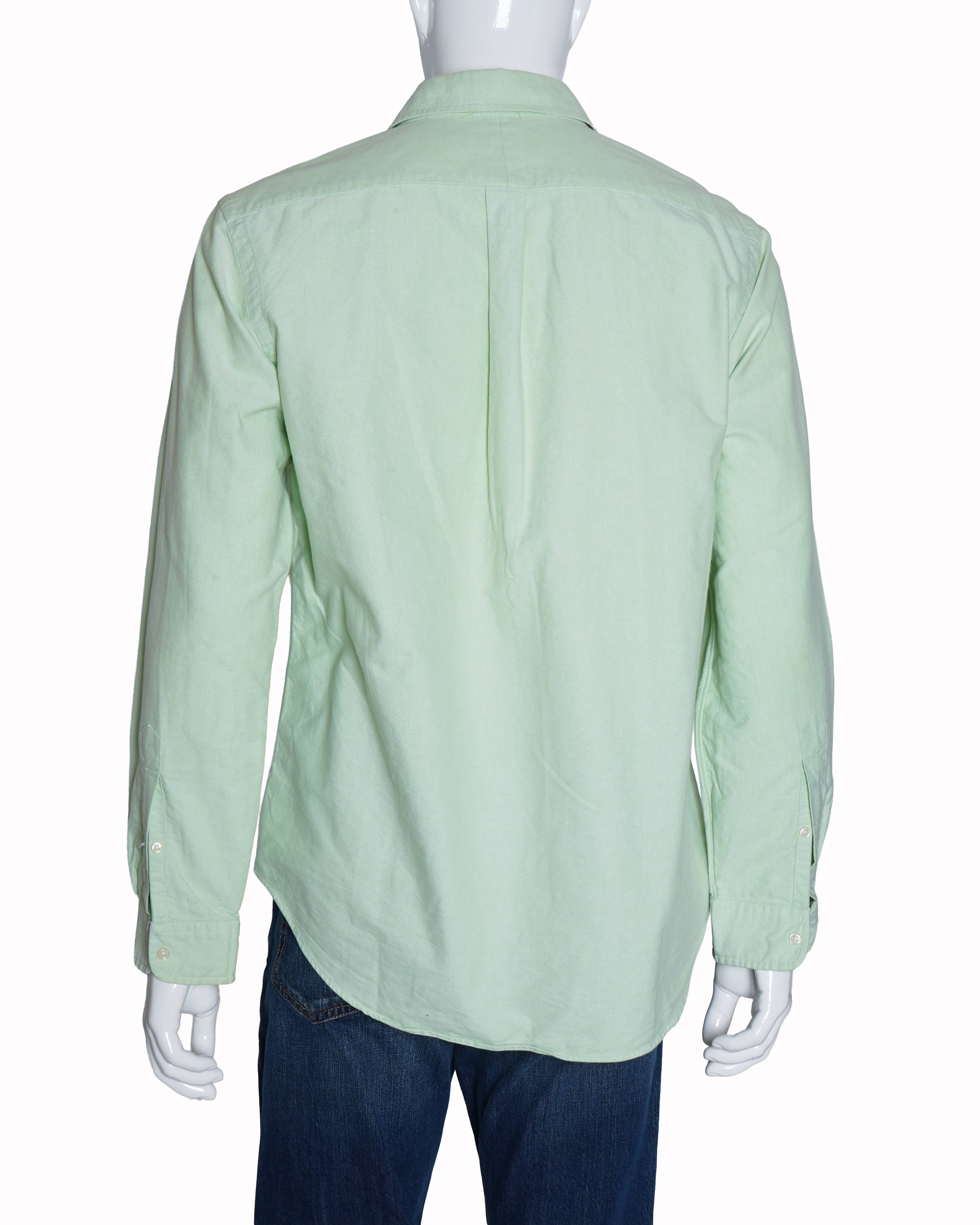 Ralph Lauren Light Green Full Sleeve Men’s Shirt