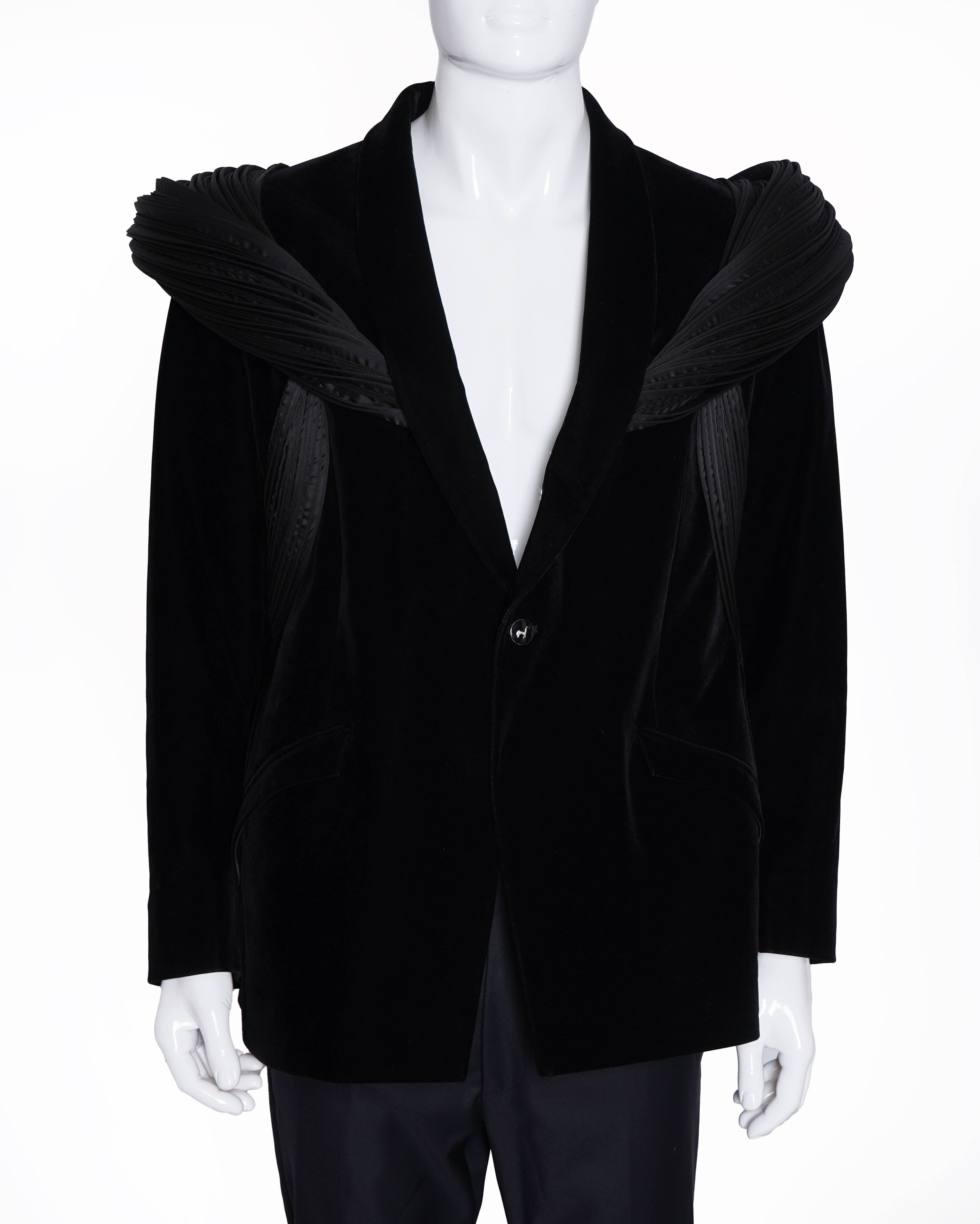 Gaurav Gupta Structured Signature
Black blazer