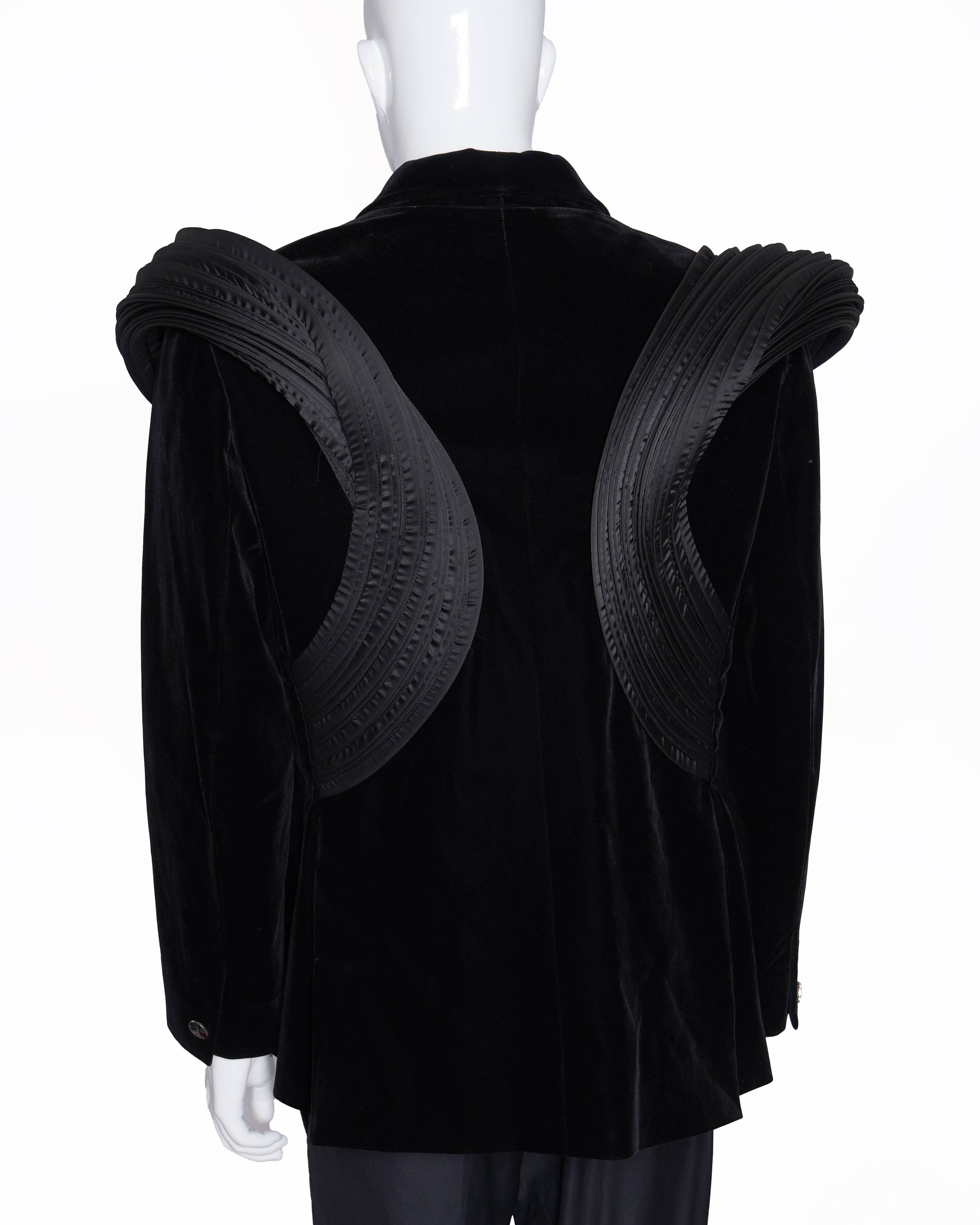 Gaurav Gupta Structured Signature
Black blazer
