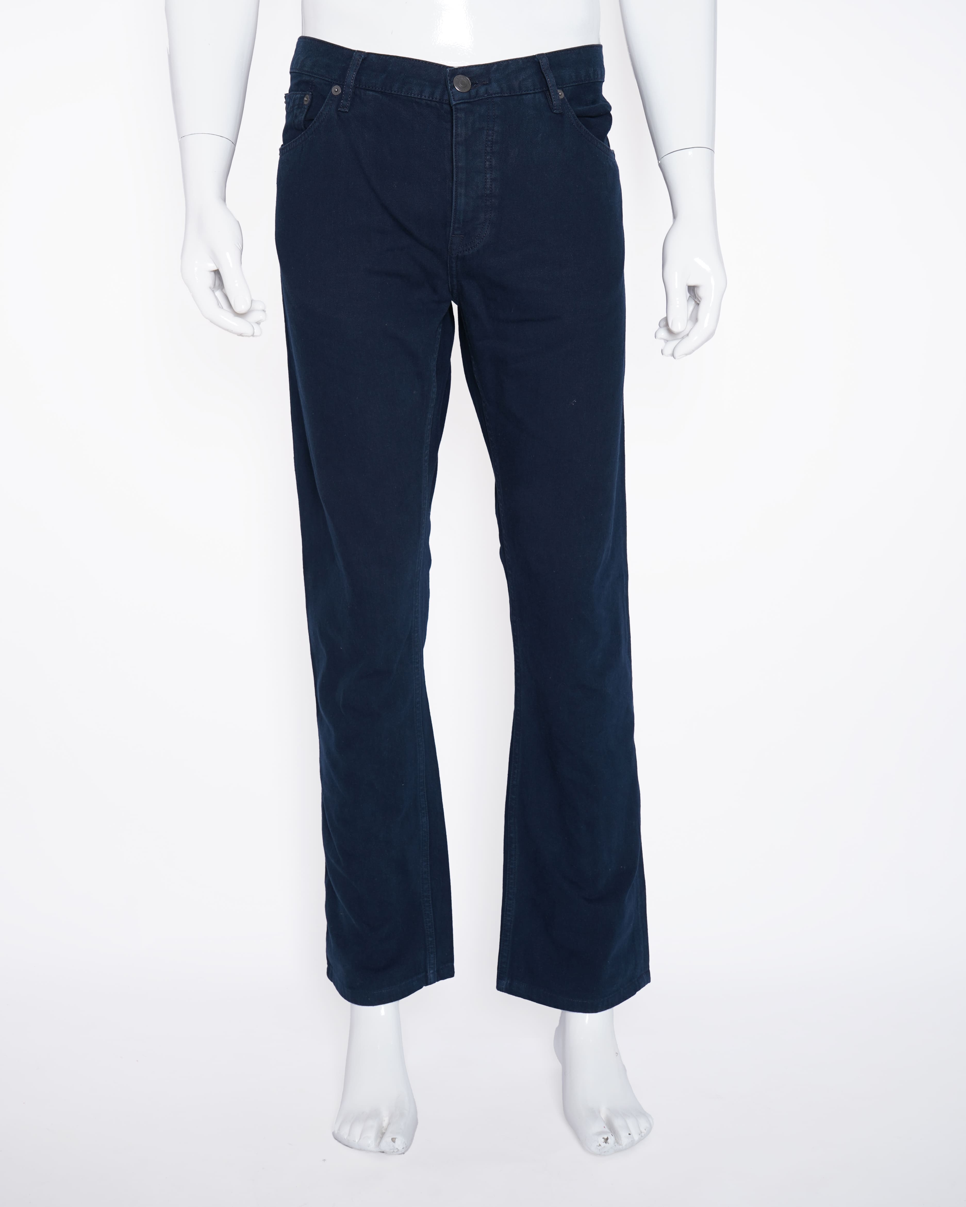 Burberry brit dark blue straight fit jeans