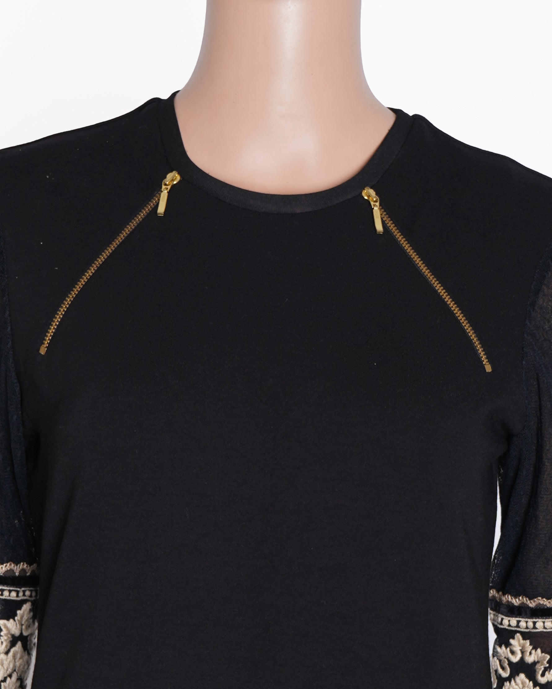 Tarun Tahiliani Embroidered Full Sleeve Top