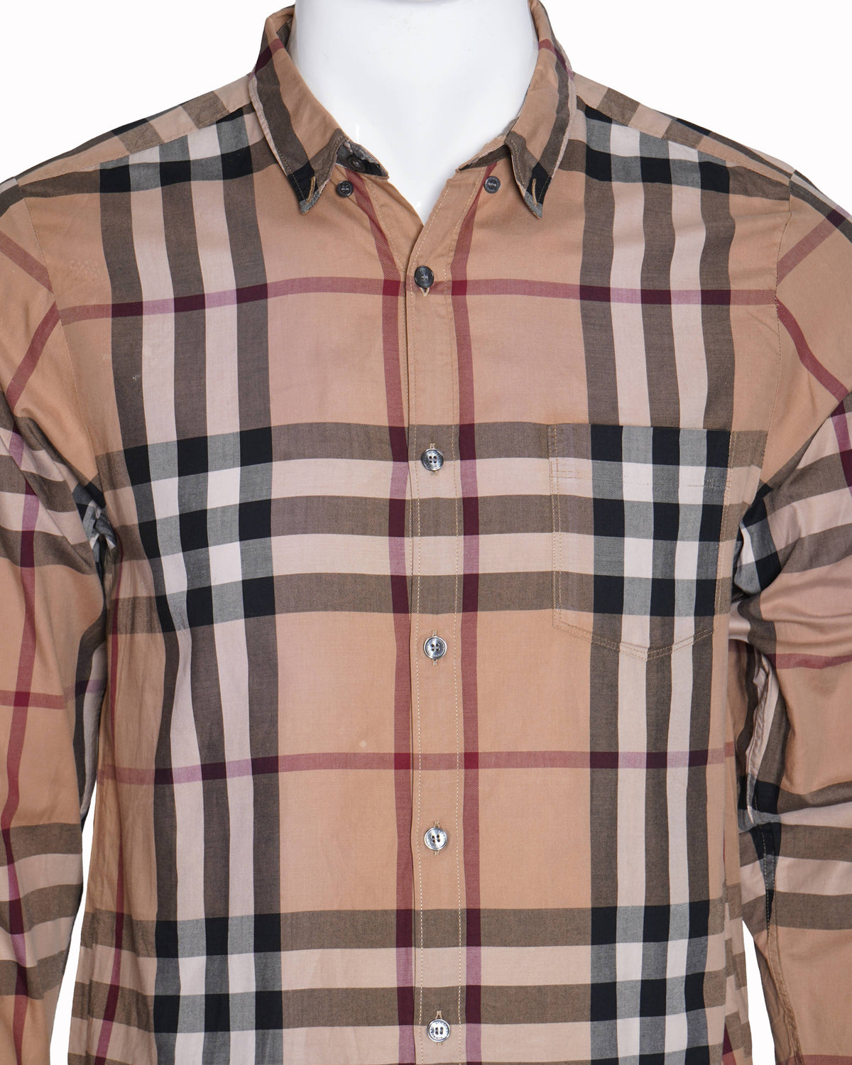 Burberry brit nova checkered shirt