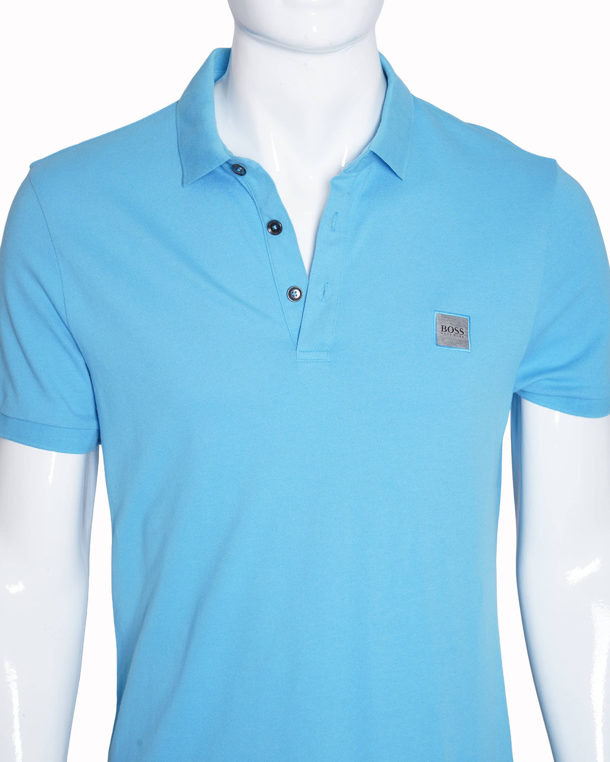 Hugo Boss blue polo T-shirt