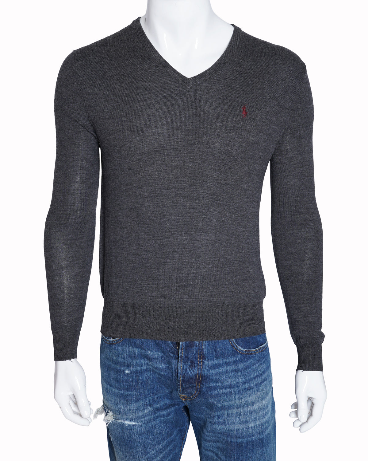 Ralph Lauren full sleevs t shirt in grey