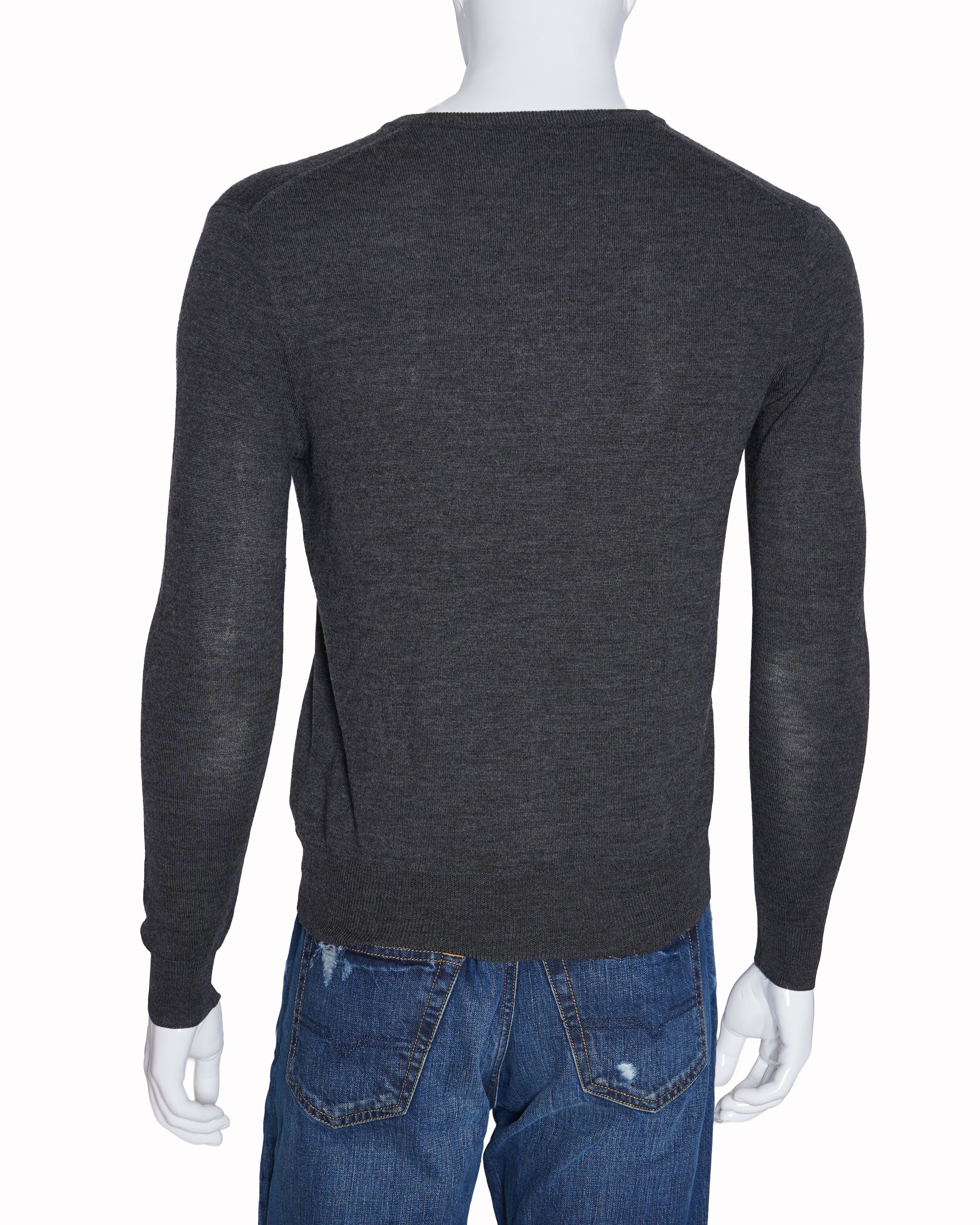 Ralph Lauren full sleevs t shirt in grey