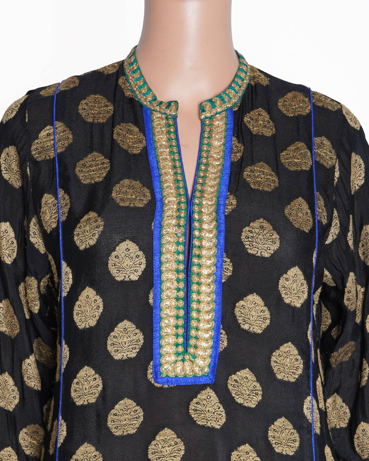 Gopi and Vaid Black kurti