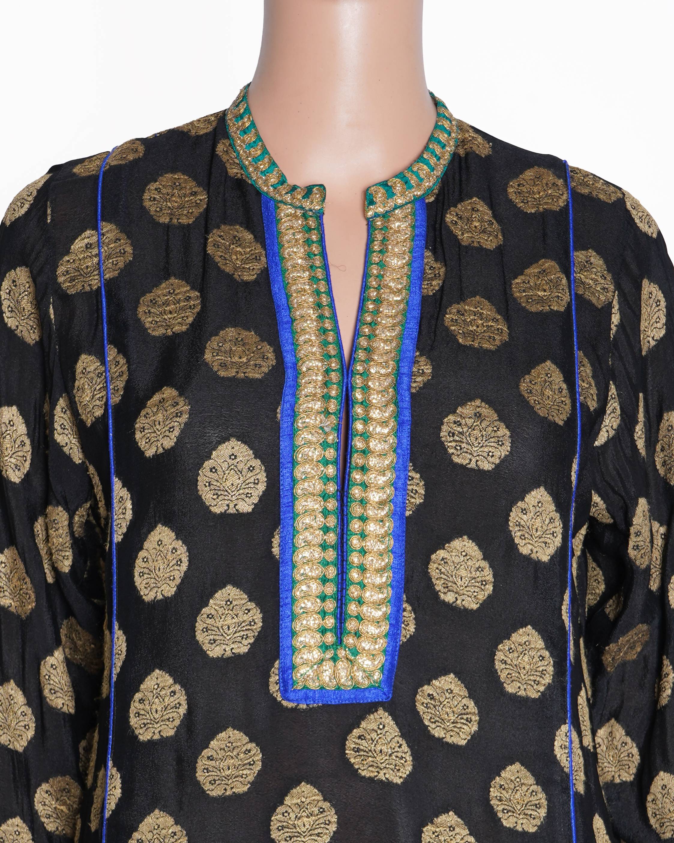Gopi and Vaid Black kurti