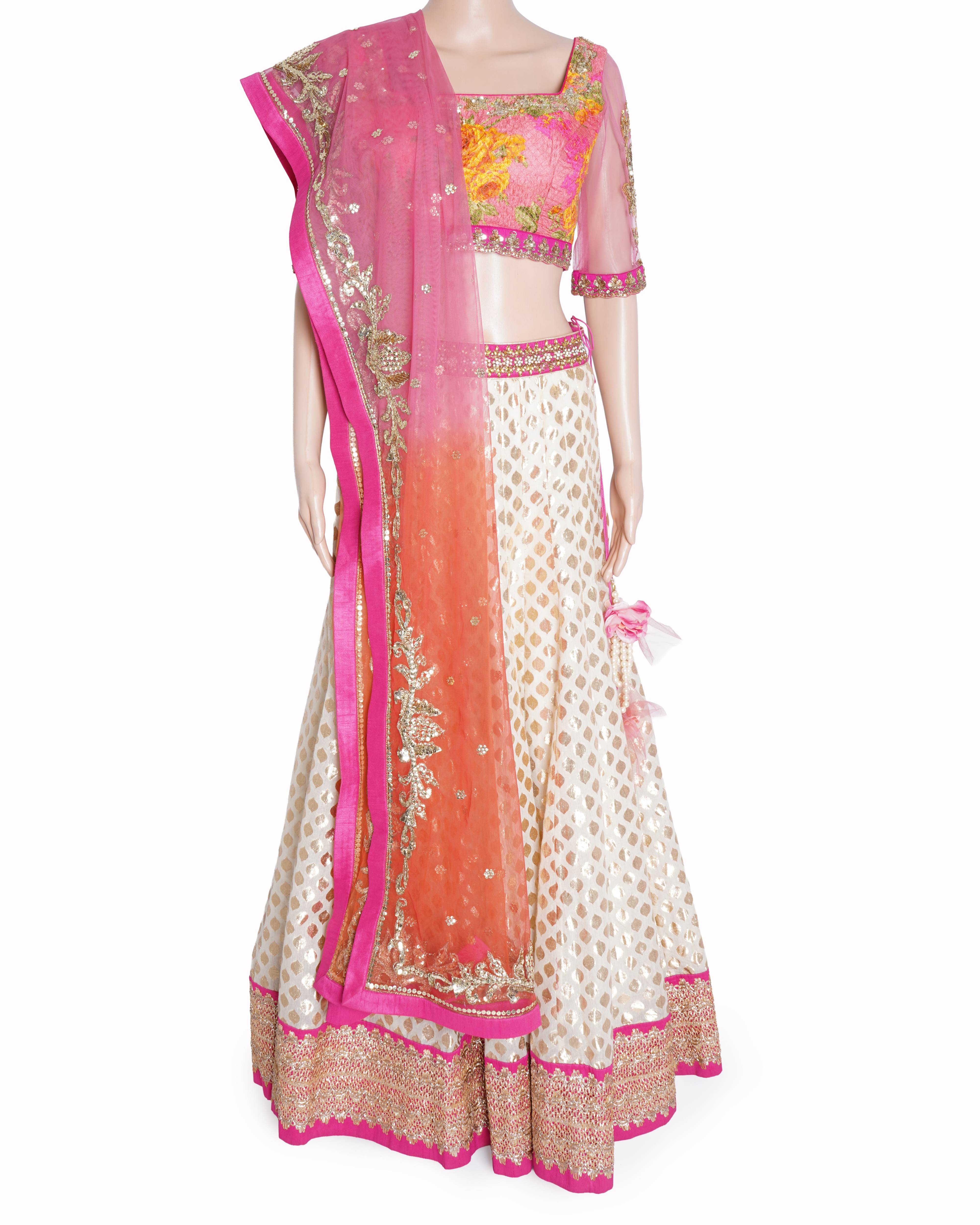 Anushree Reddy Lehenga Set of 3
