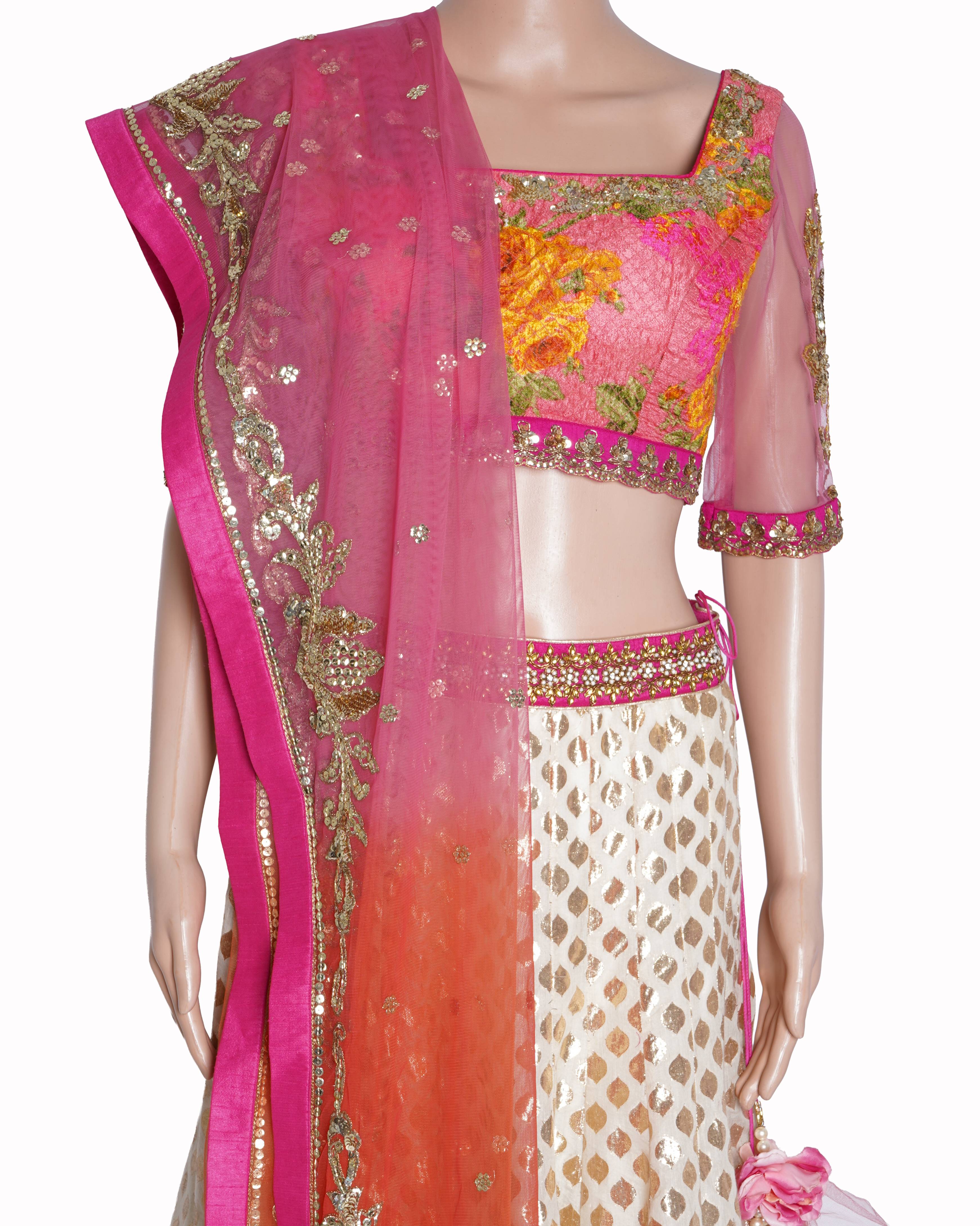 Anushree Reddy Lehenga Set of 3