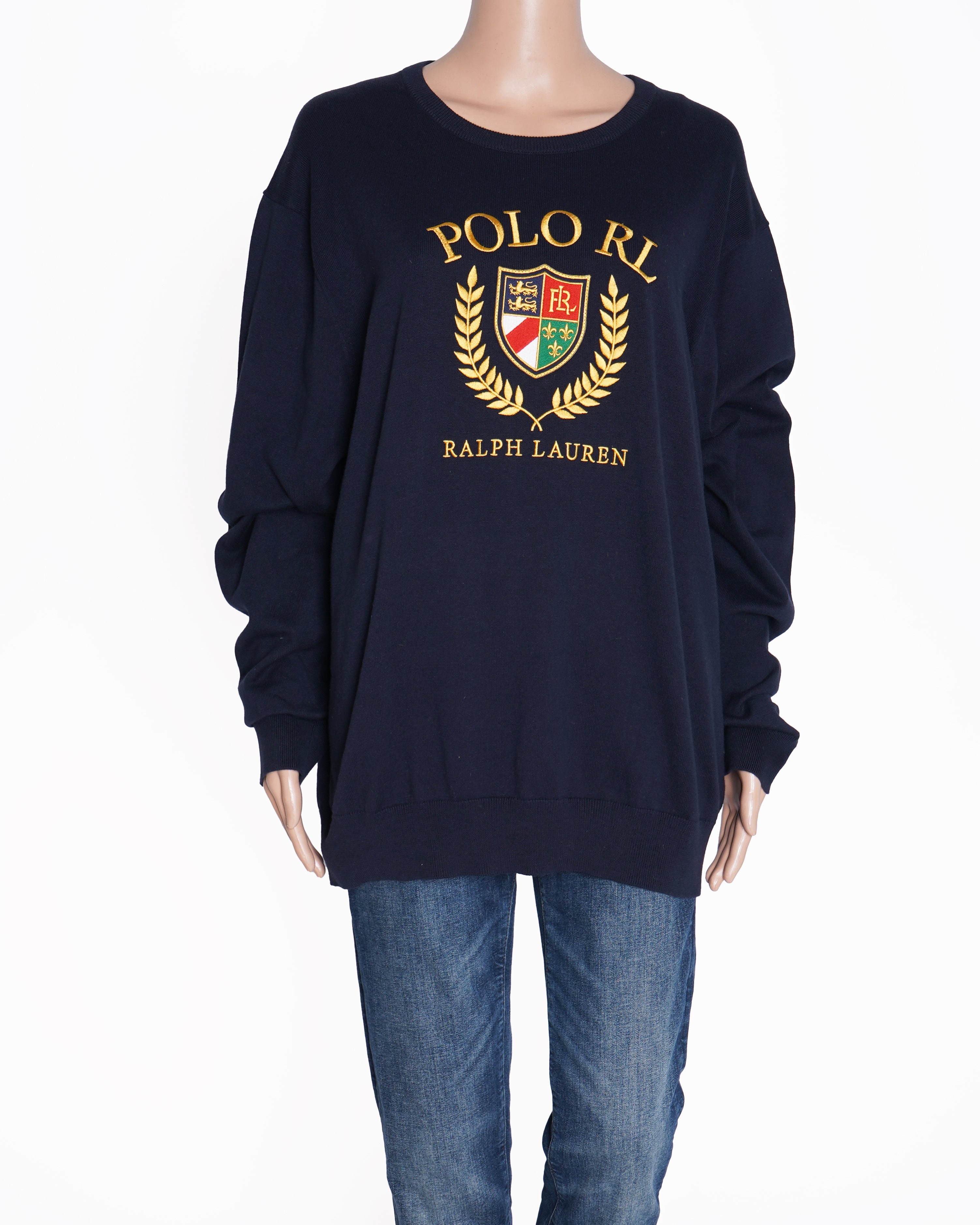New Ralph Lauren Navy blue Sweatshirt