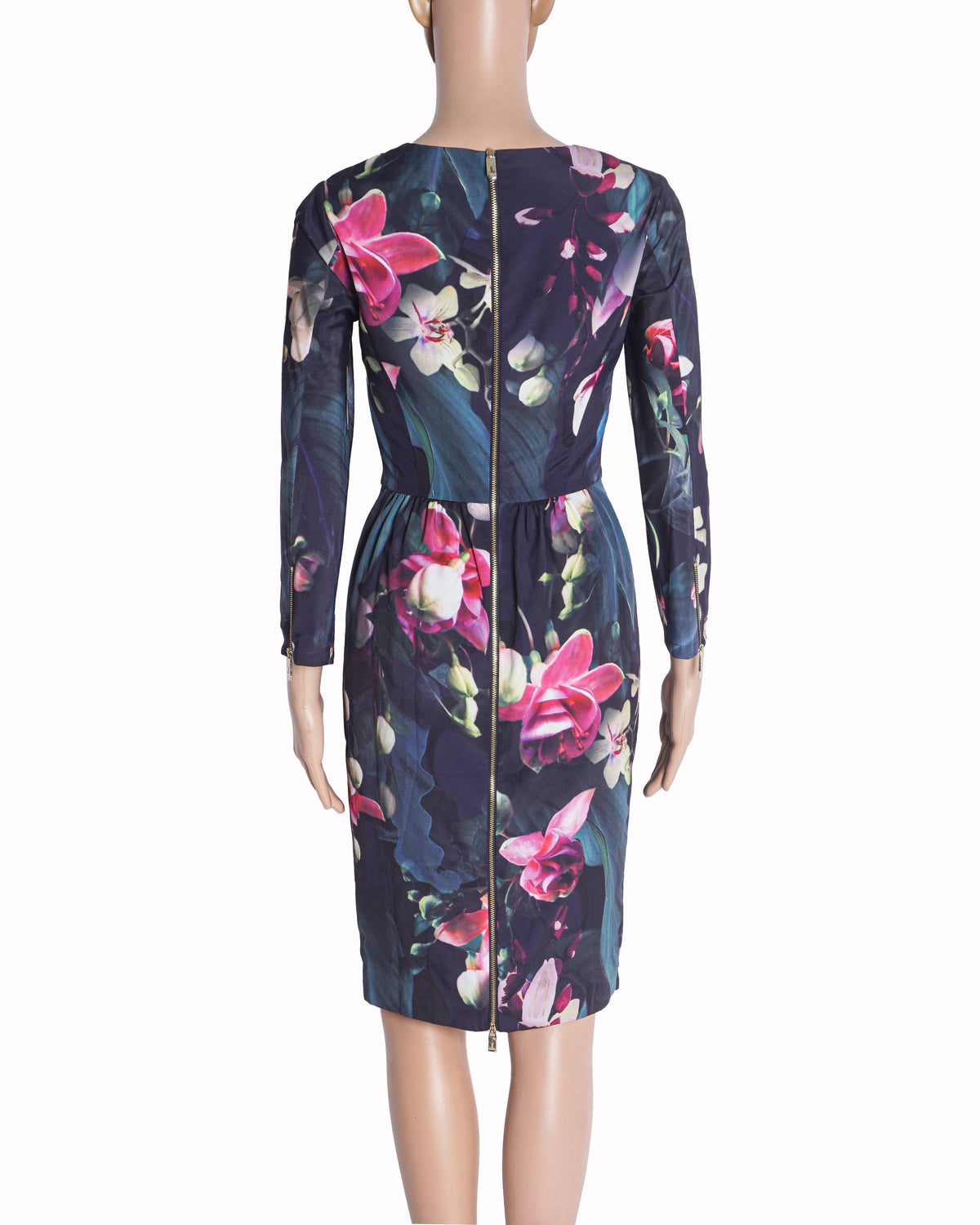 Ted Baker Multicolour Floral Print Midi Dress