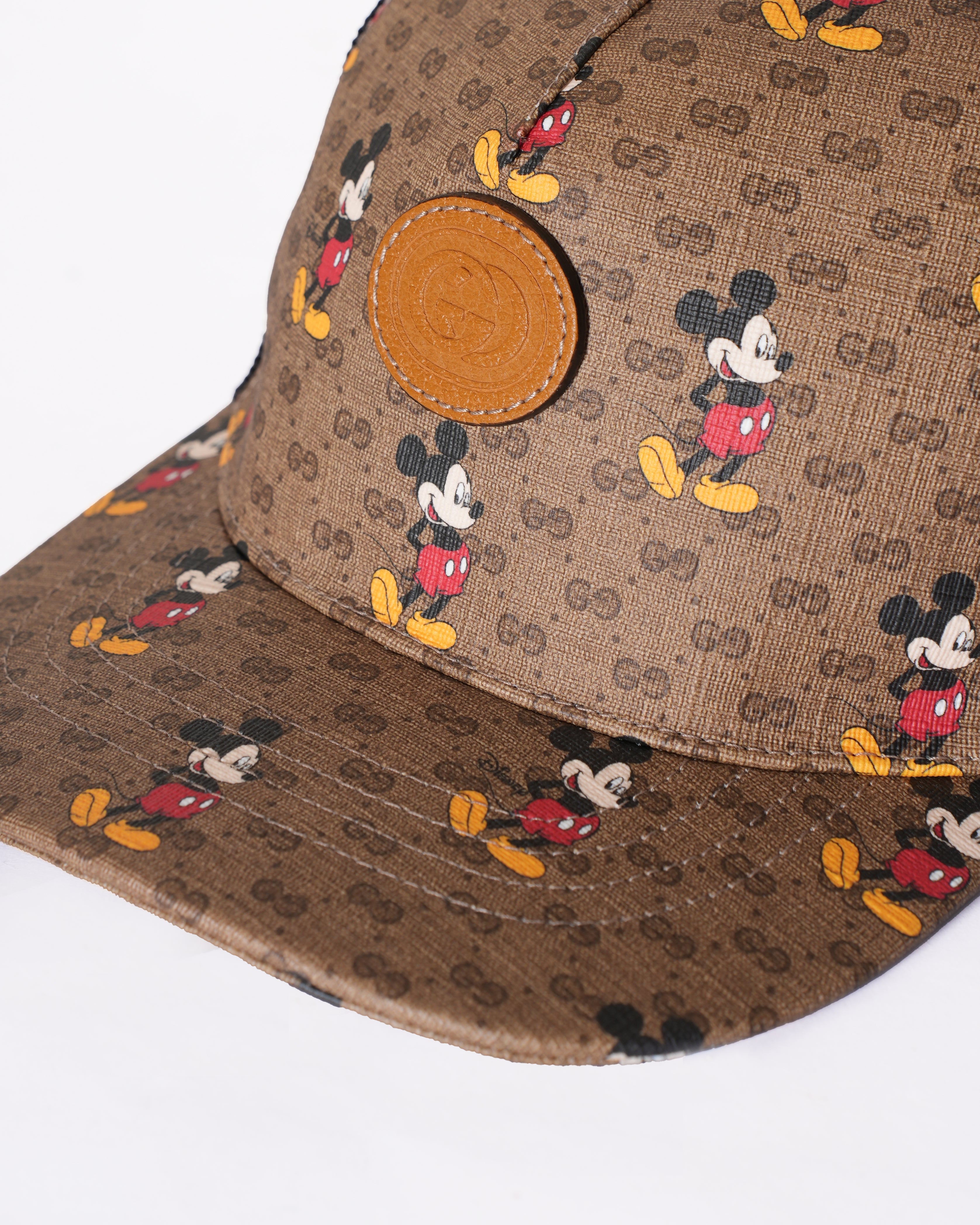 New Gucci x Disney Unisex Mickey Baseball Cap