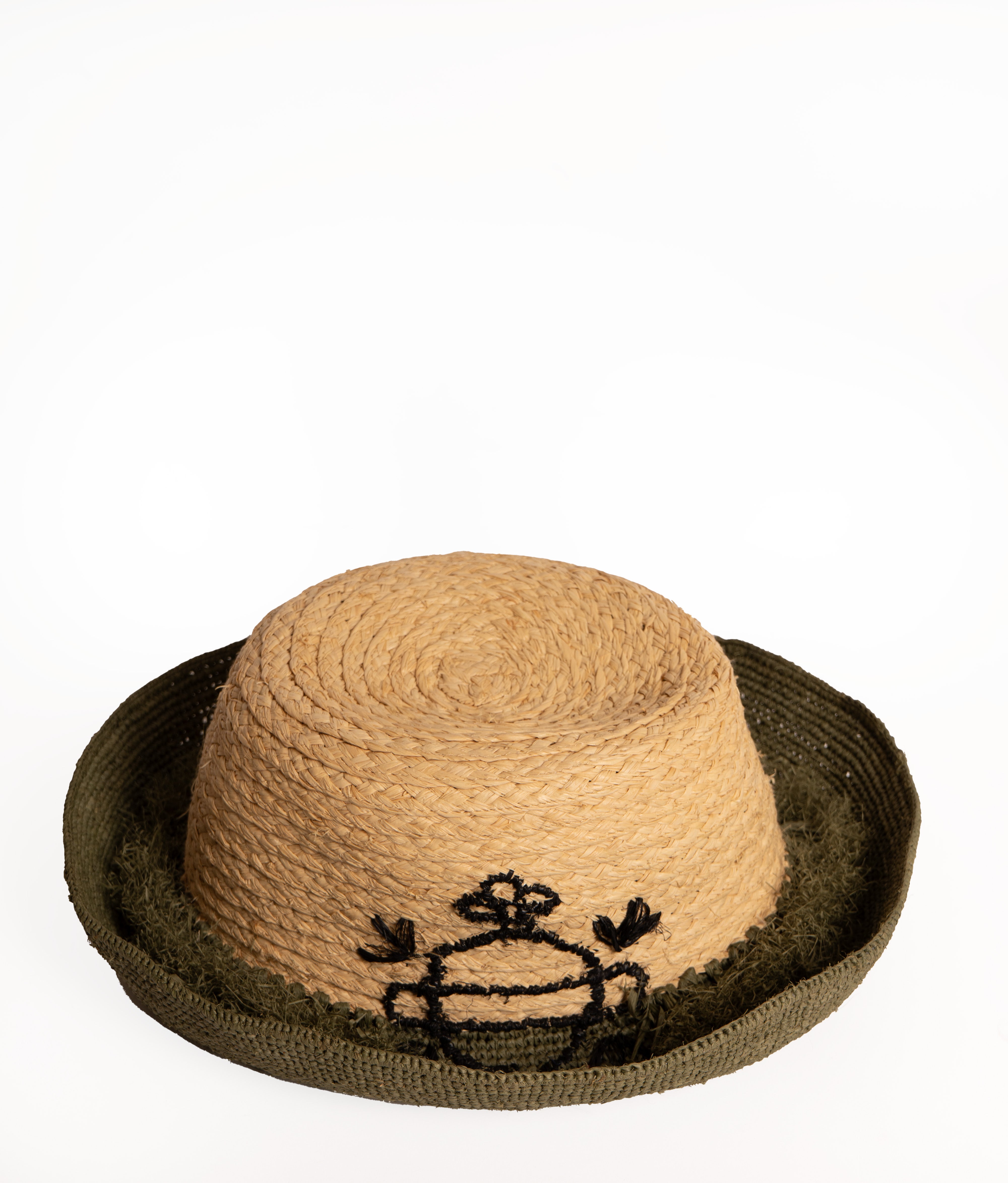 Vivienne Westwood Raffia Bucket Hat