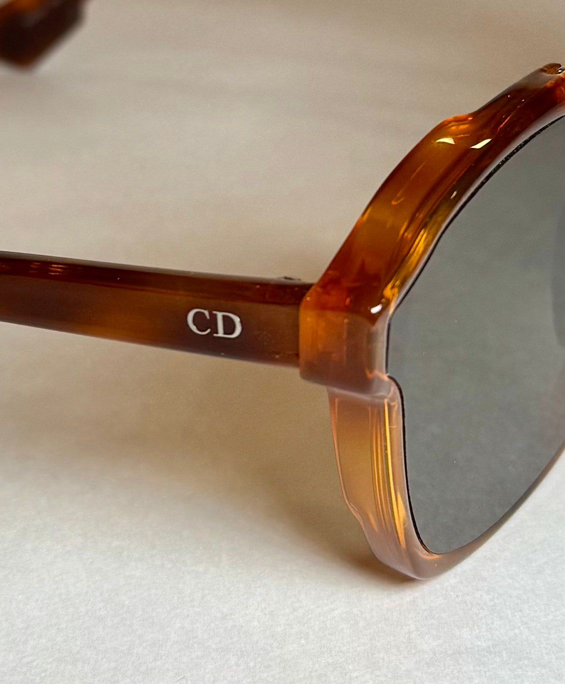 Dior Tortoiseshell Frame Sunglasses