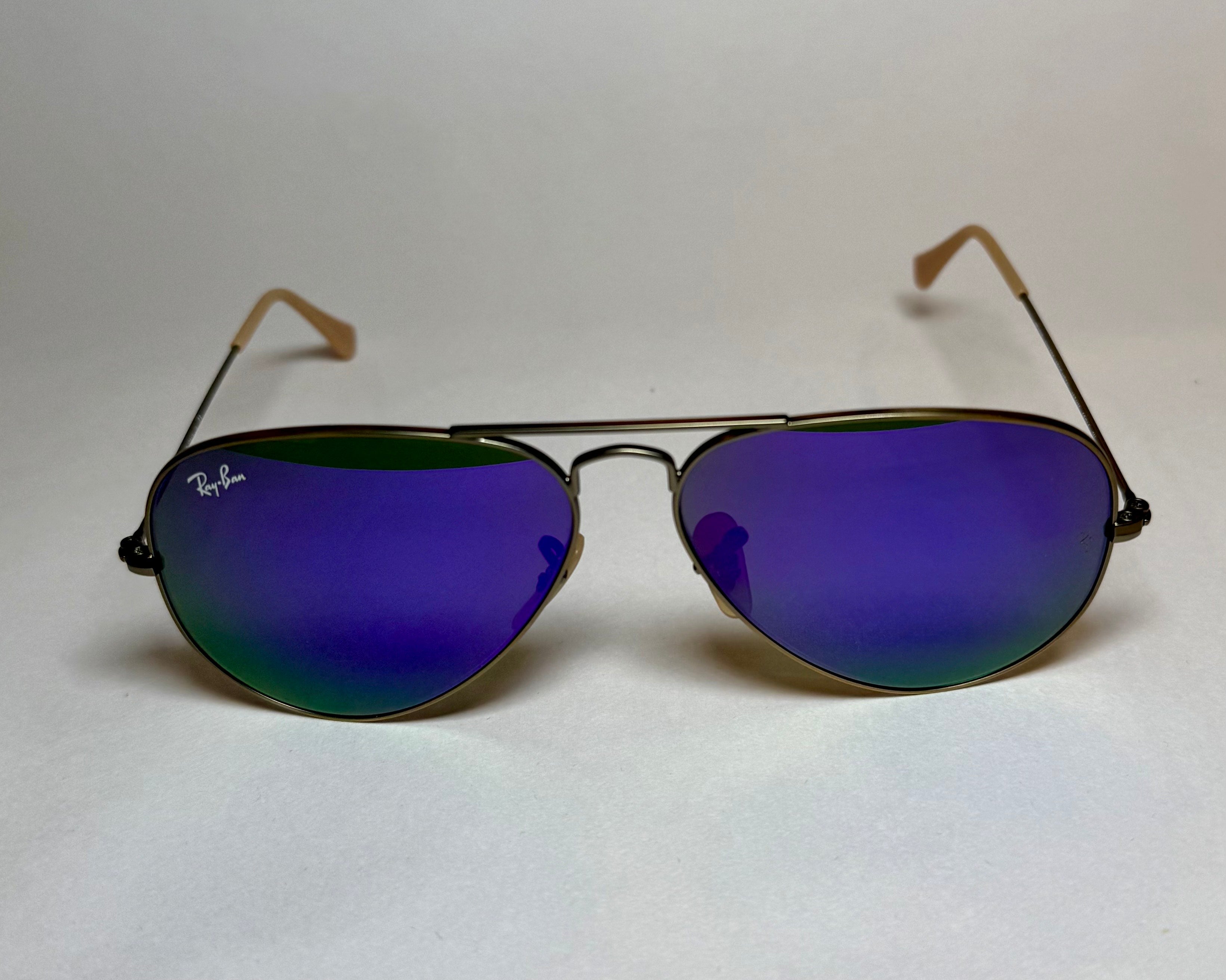 Ray Ban Aviator Flash Lenses Lilac Mirror Ban Wayfarer Sunglasses