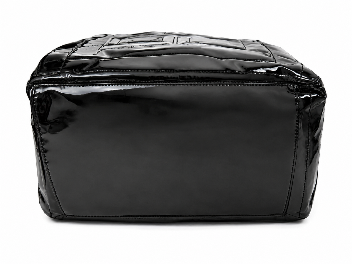 Givenchy Vintage Black Patent Leather 4G Handbag