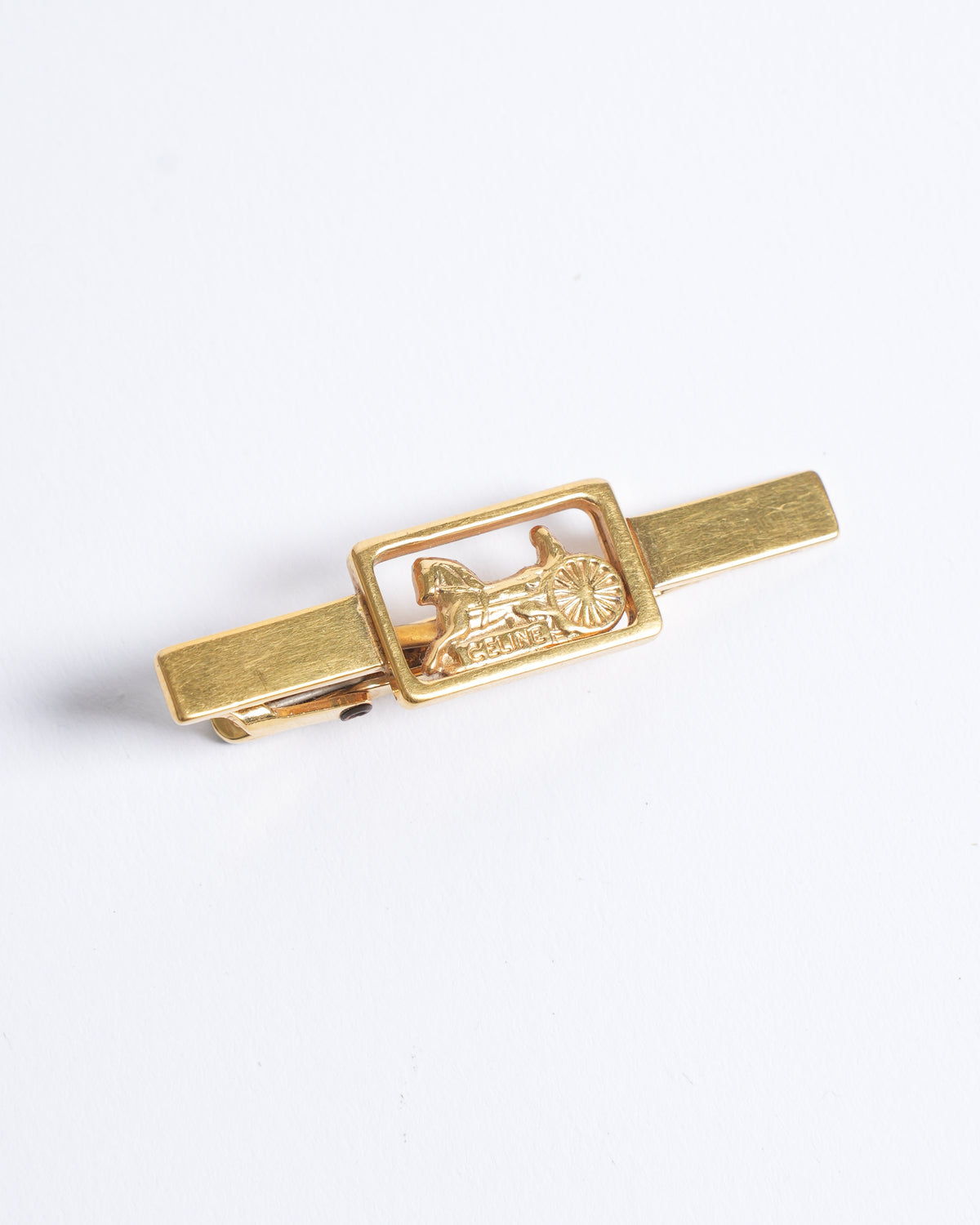 Vintage Celine Gold Plated Brooch
