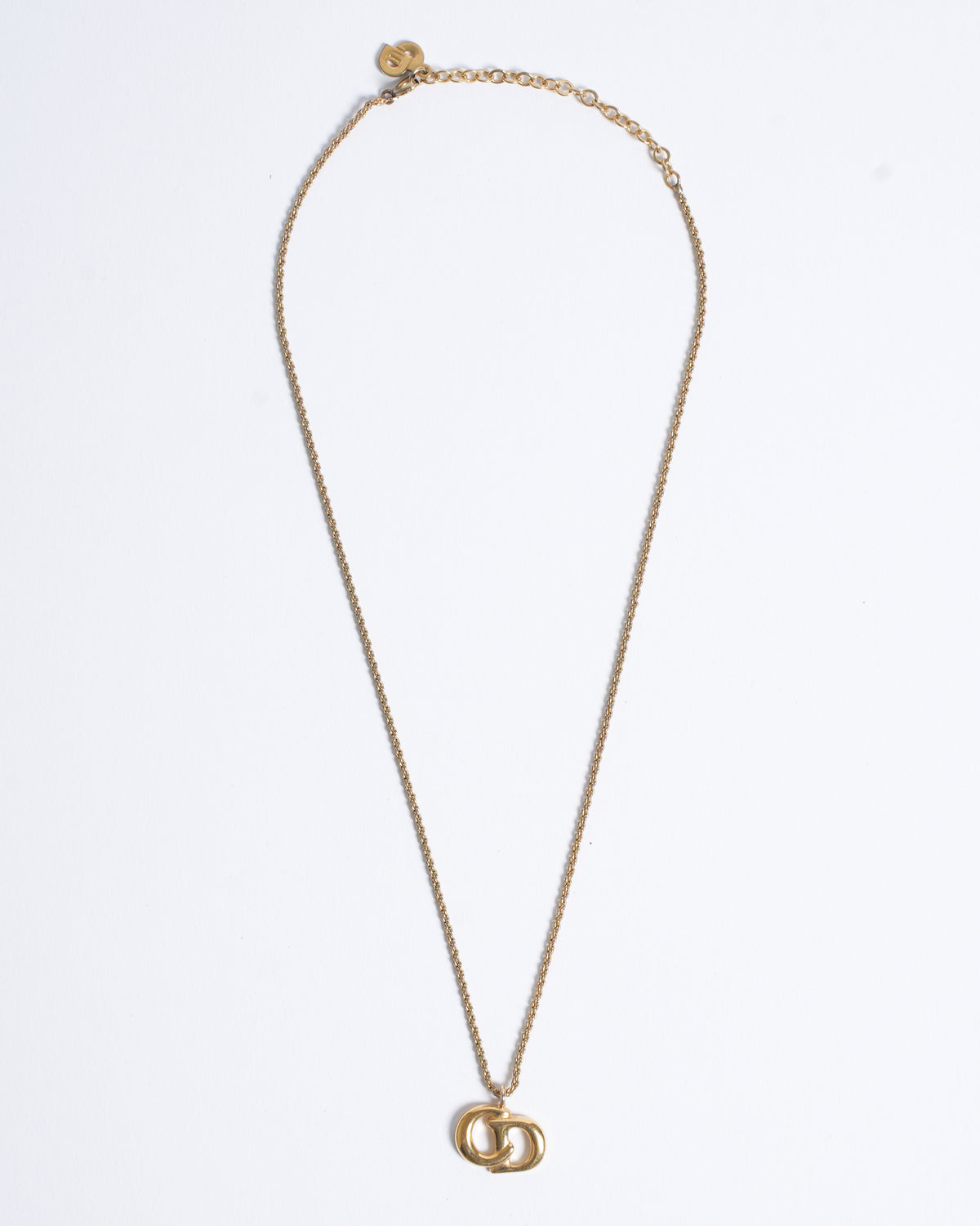 Vintage Christian Dior Made In Germany Gold Plated Necklace
