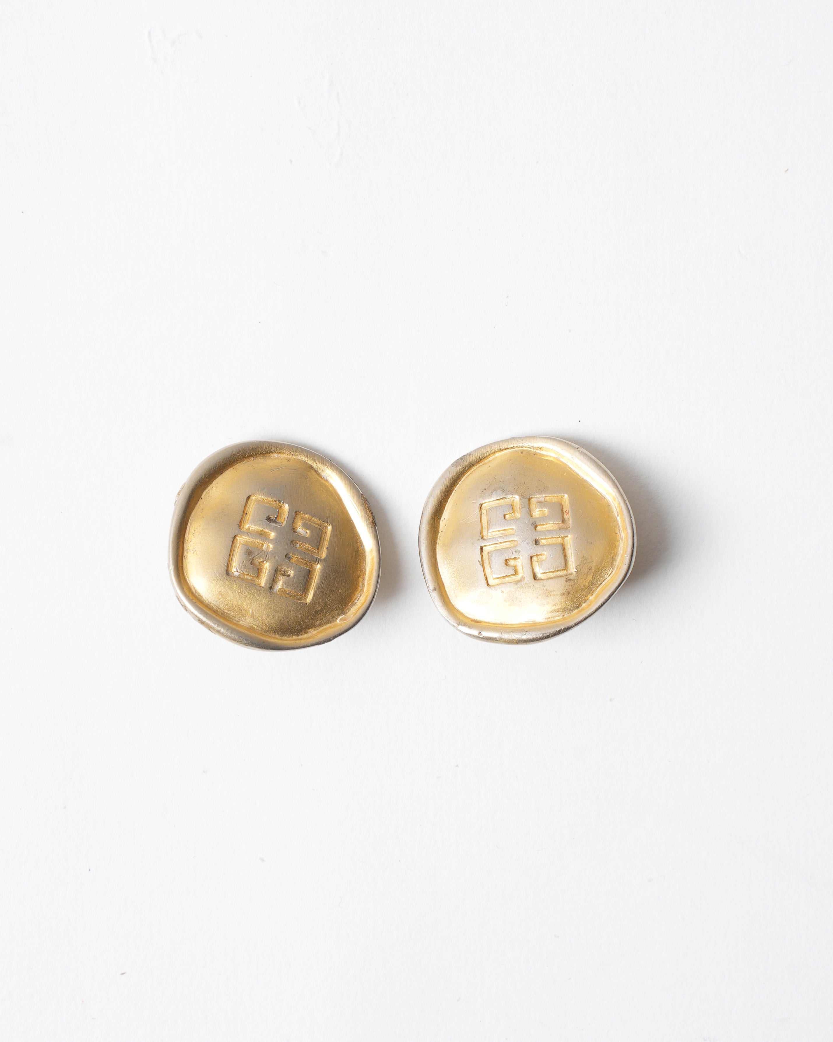 Vintage Givenchy Gold Plated Earrings