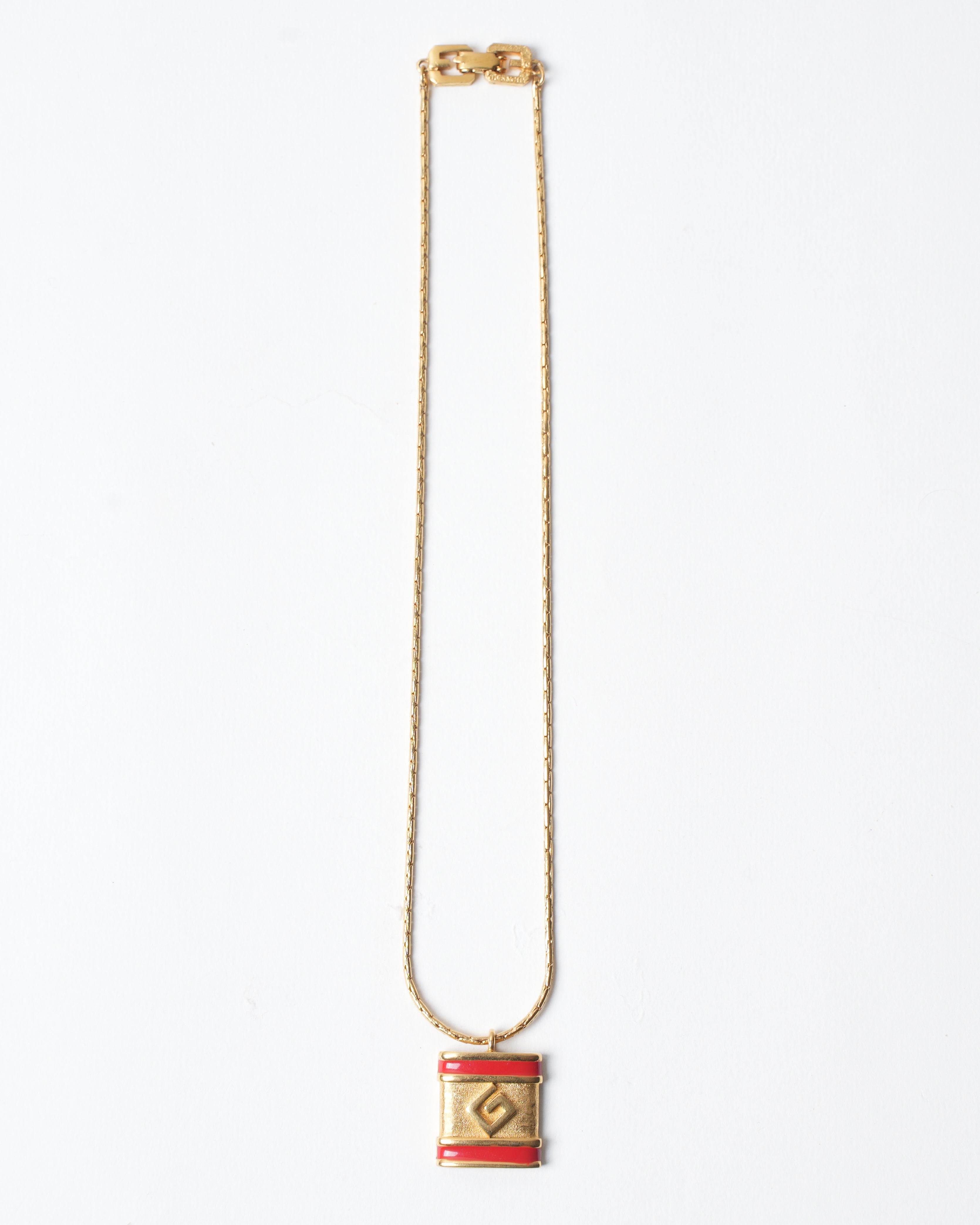 Vintage Givenchy 1981 Enamel Necklace