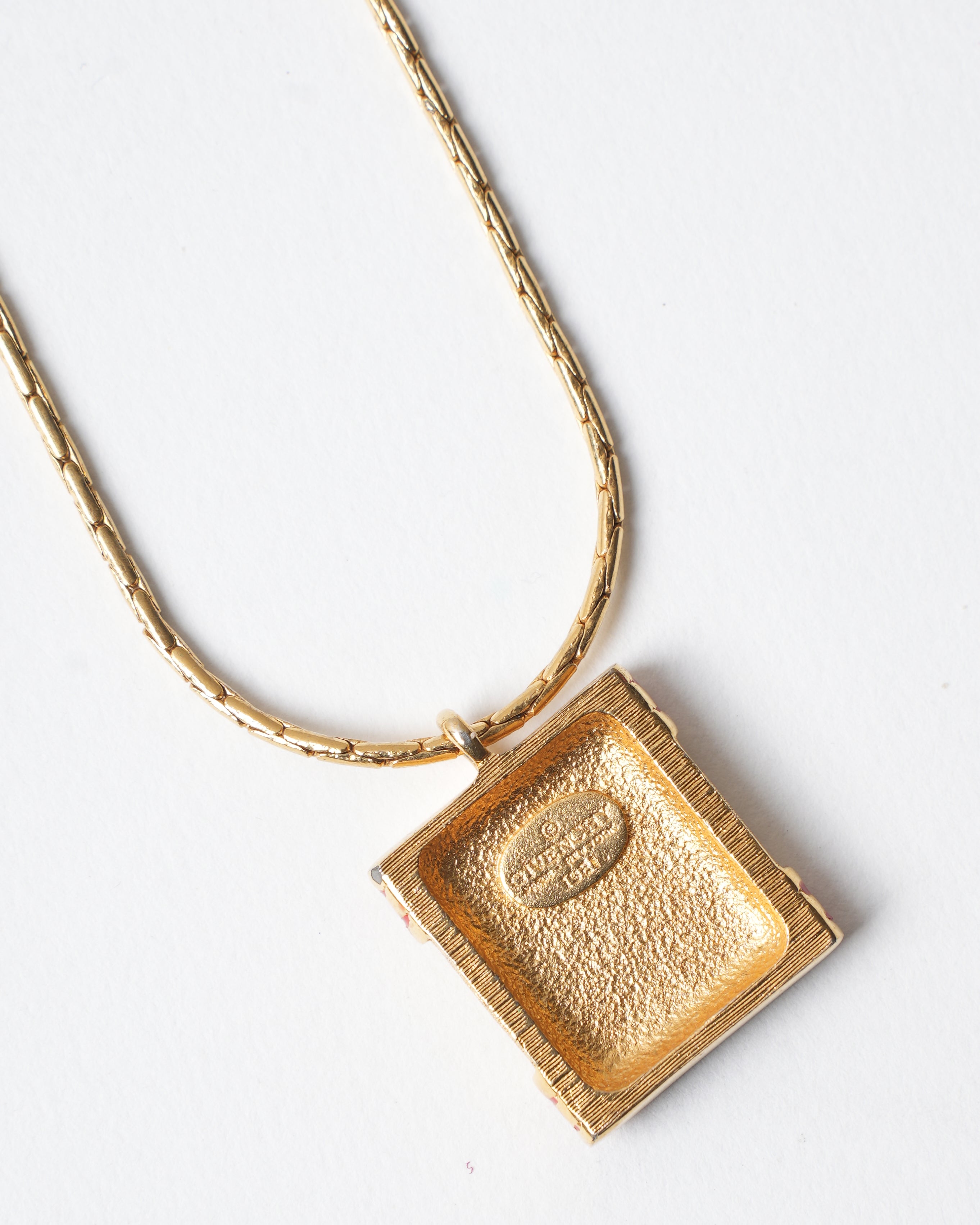 Vintage Givenchy 1981 Enamel Necklace