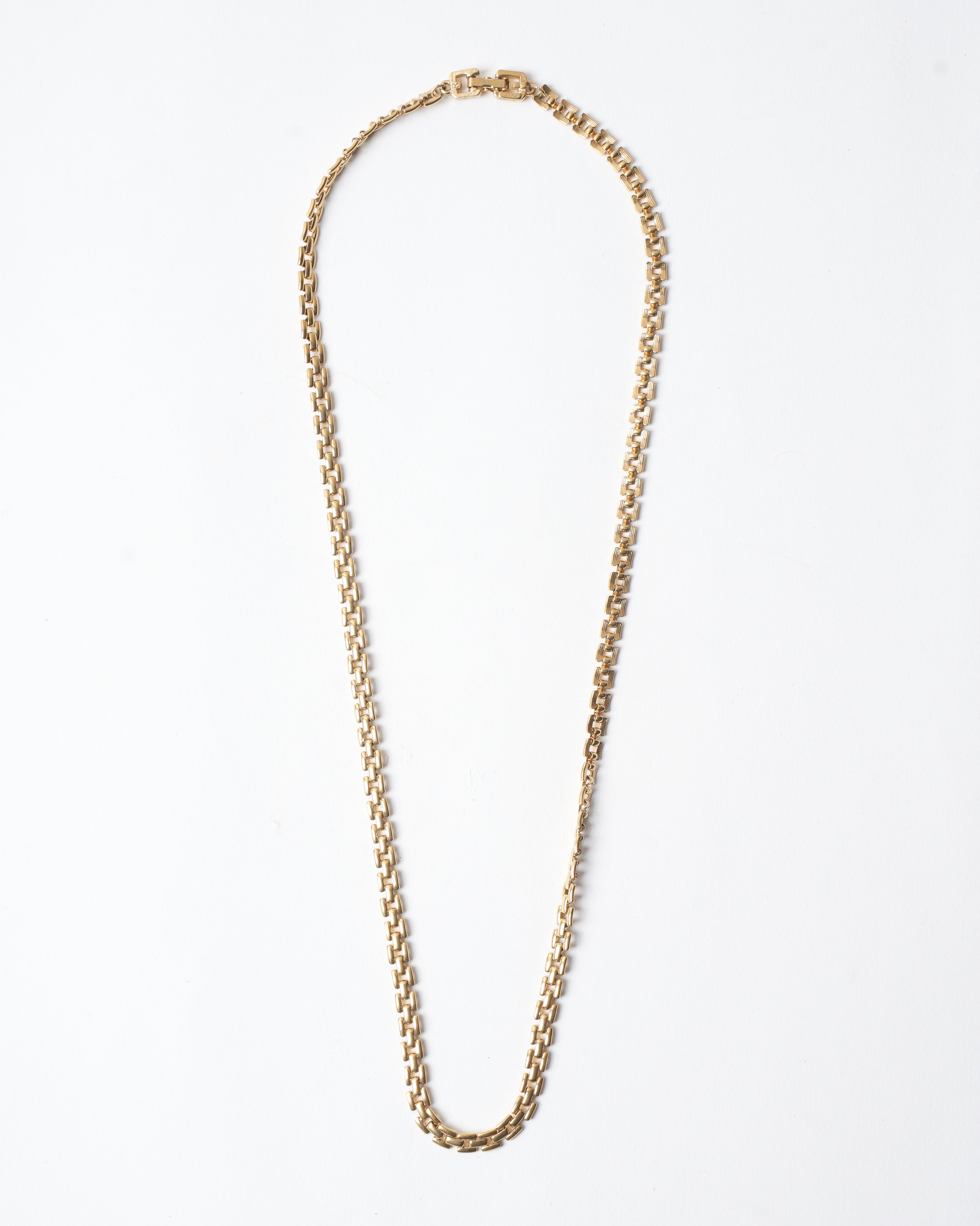 Vintage Gold Givenchy Neckplace