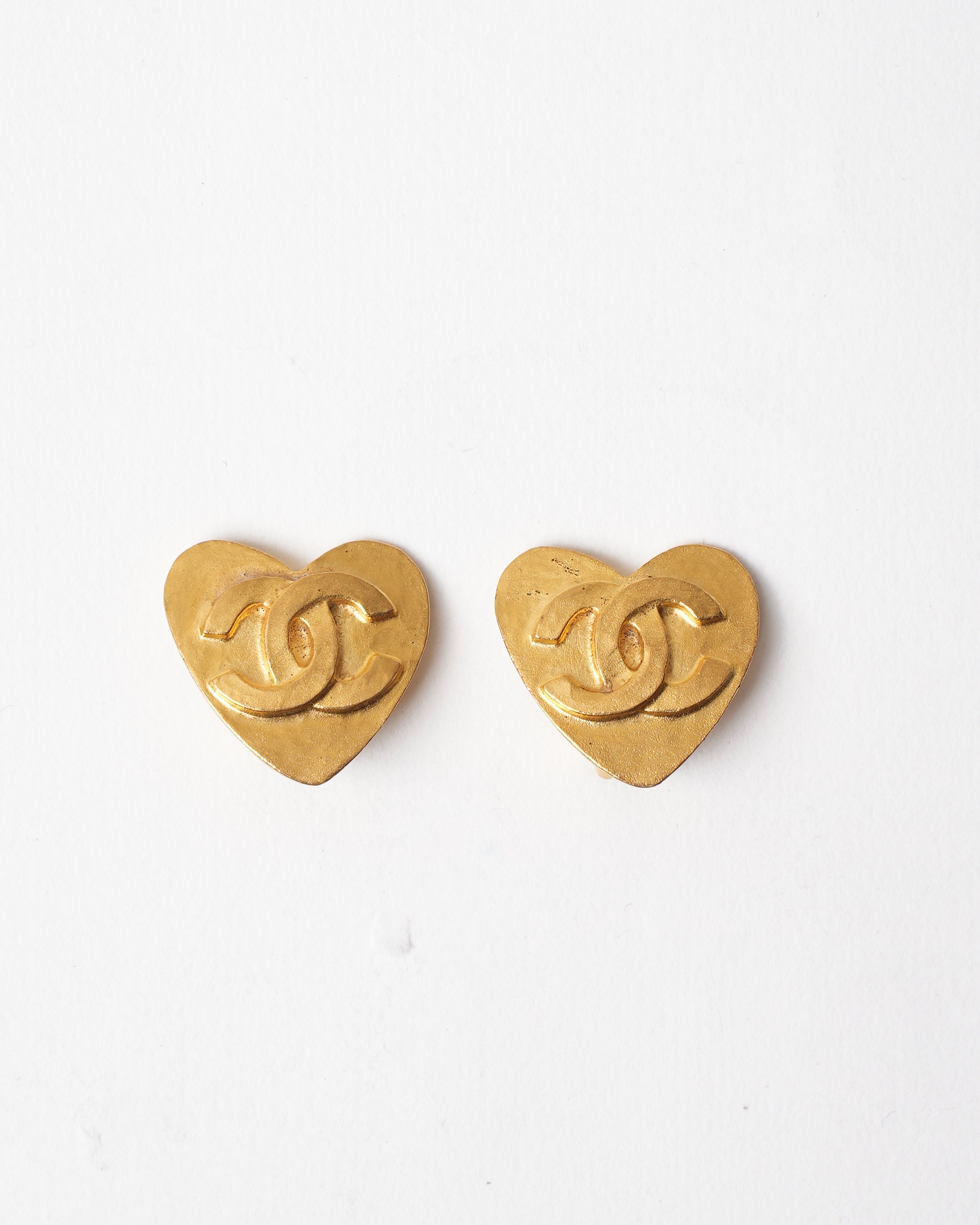 Vintage Chanel Gold Plated 1995 Earring